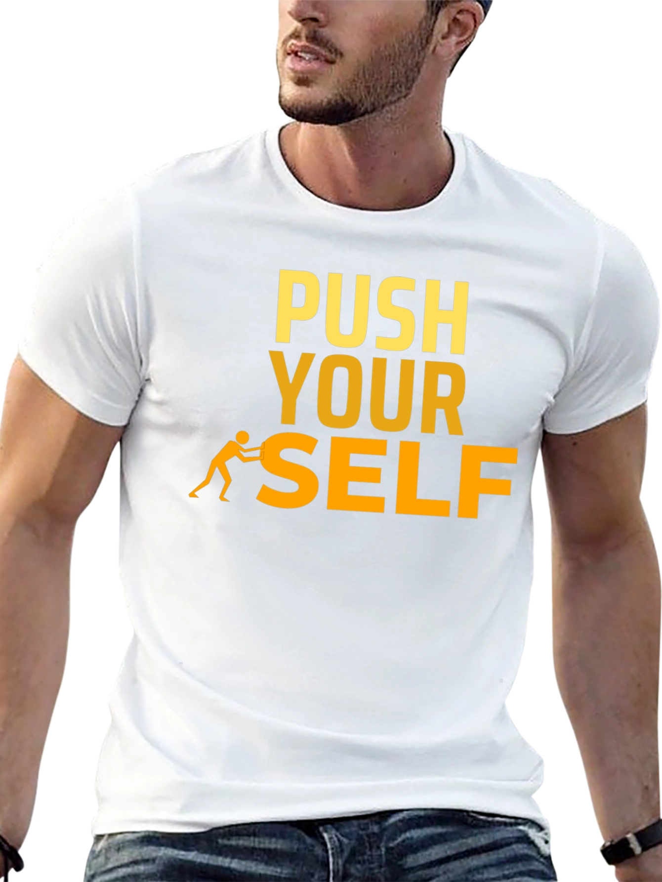 Push Yourself Graphic T-Shirt