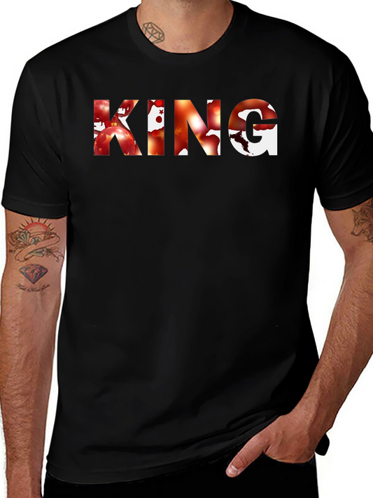 KING Graphic Tee - Bold Statement T-Shirt