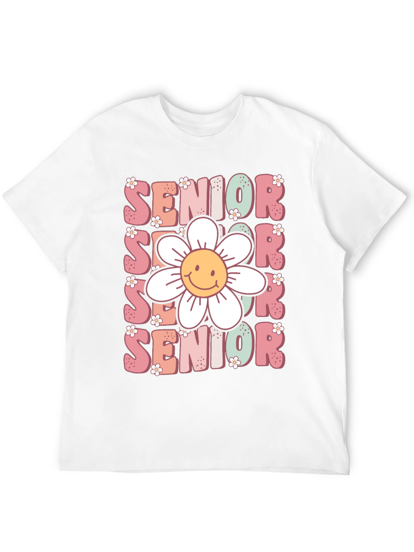Senior Flower Graphic Tee