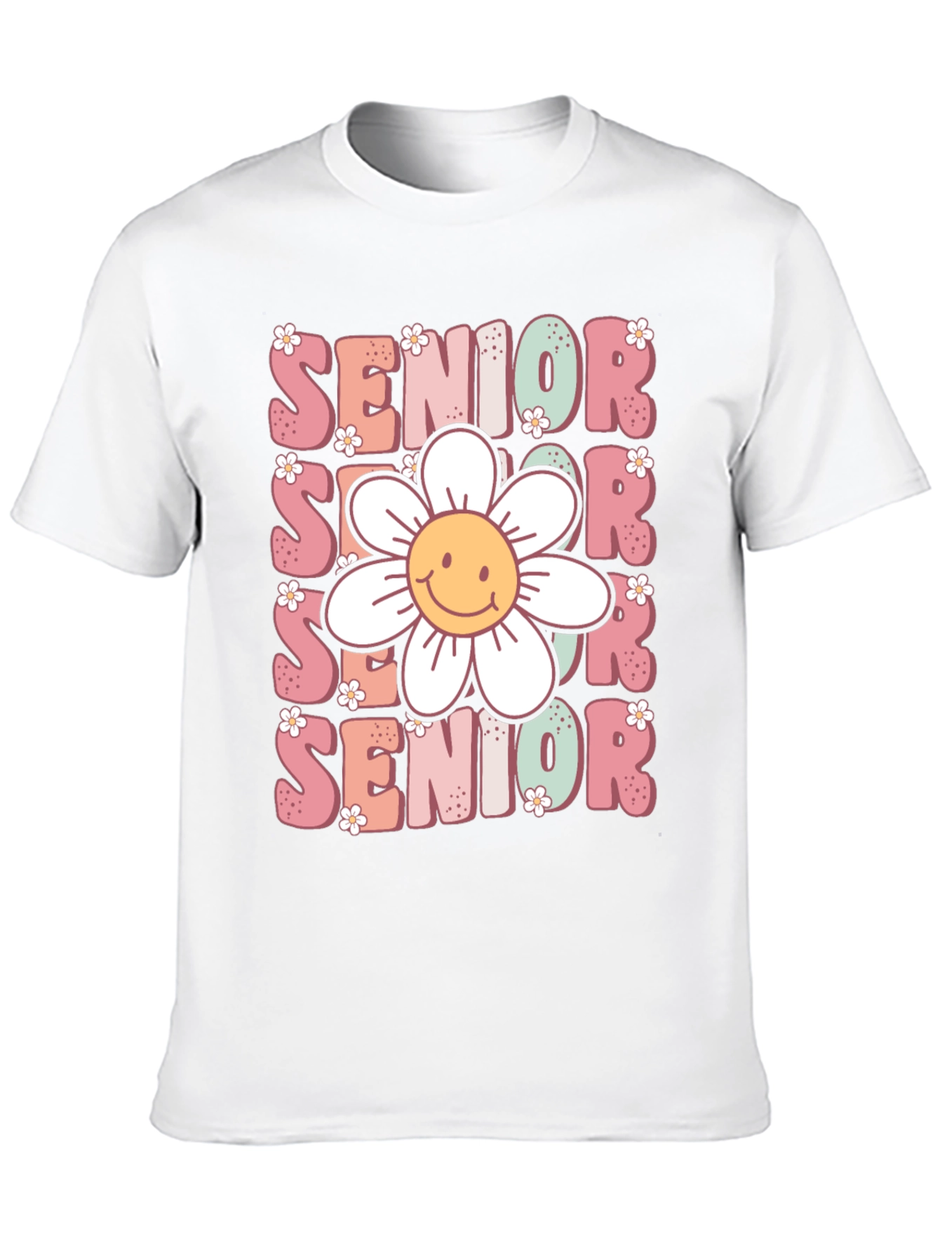 Senior Flower Graphic Tee