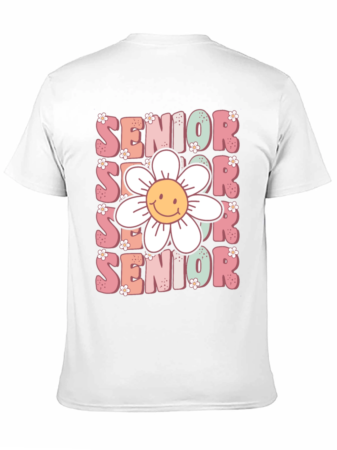 Senior Flower Graphic Tee