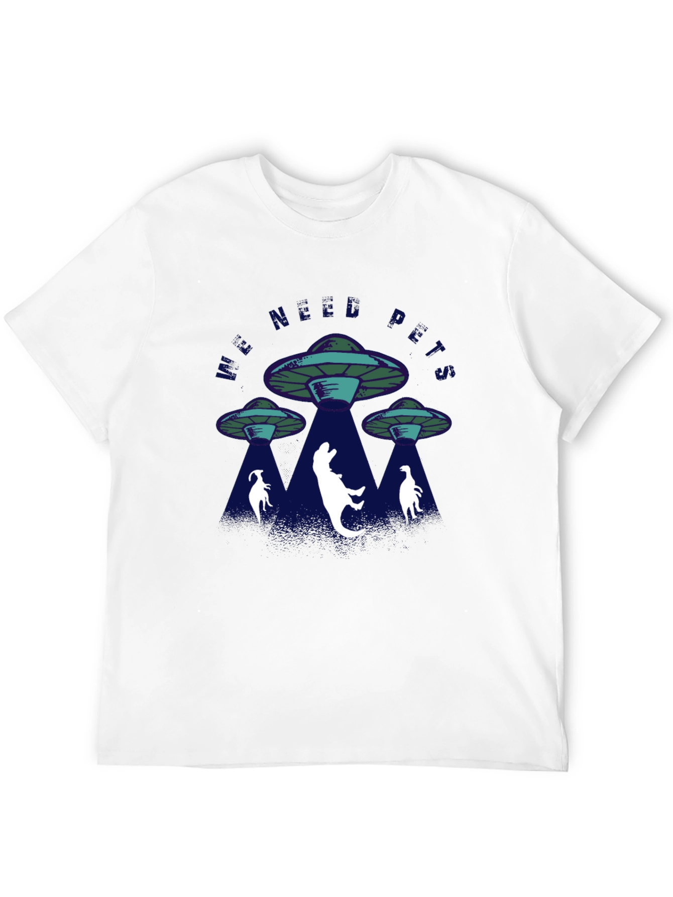 Alien Abduction Dinosaur T-Shirt