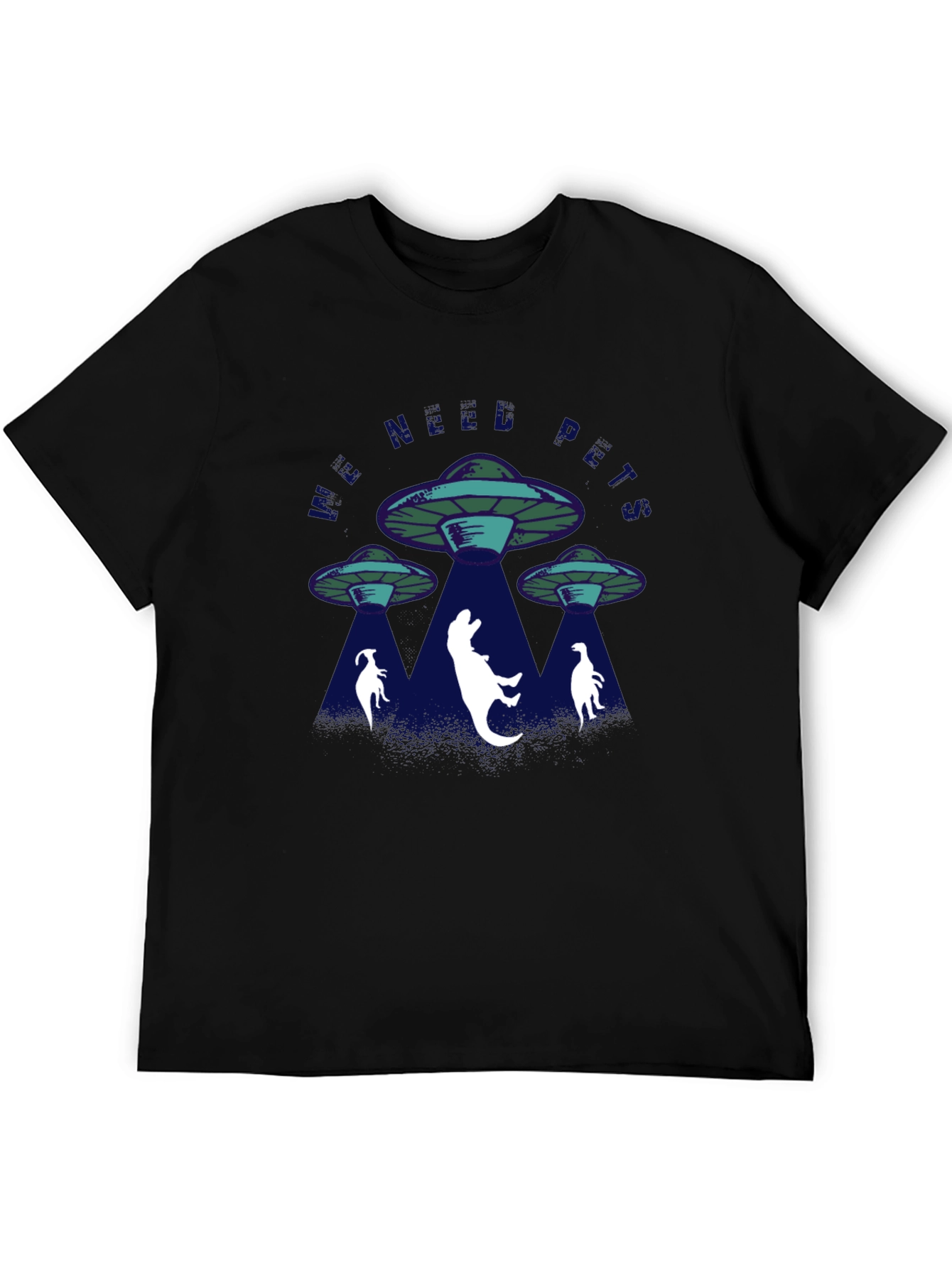 Alien Abduction Dinosaur T-Shirt