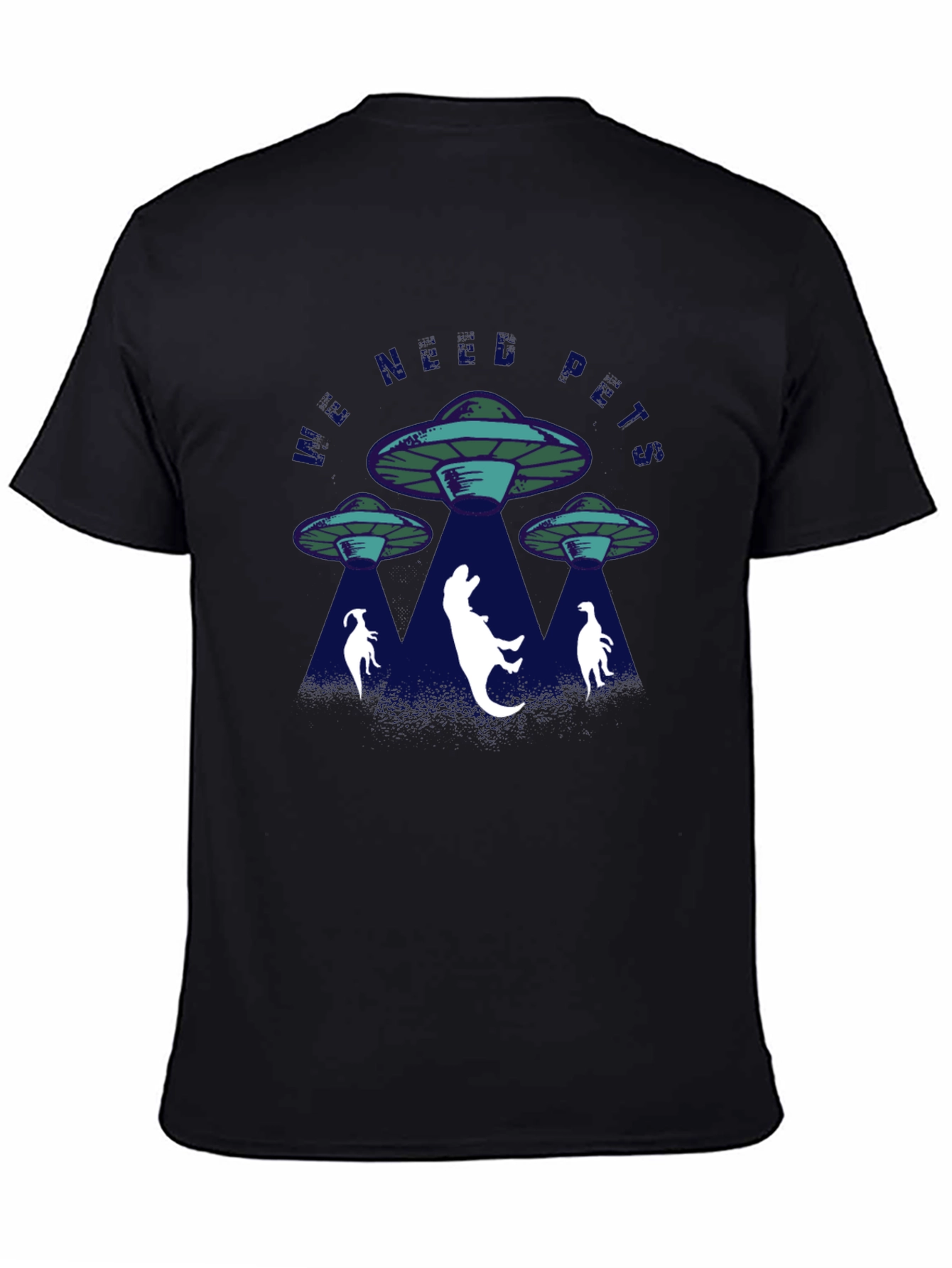 Alien Abduction Dinosaur T-Shirt