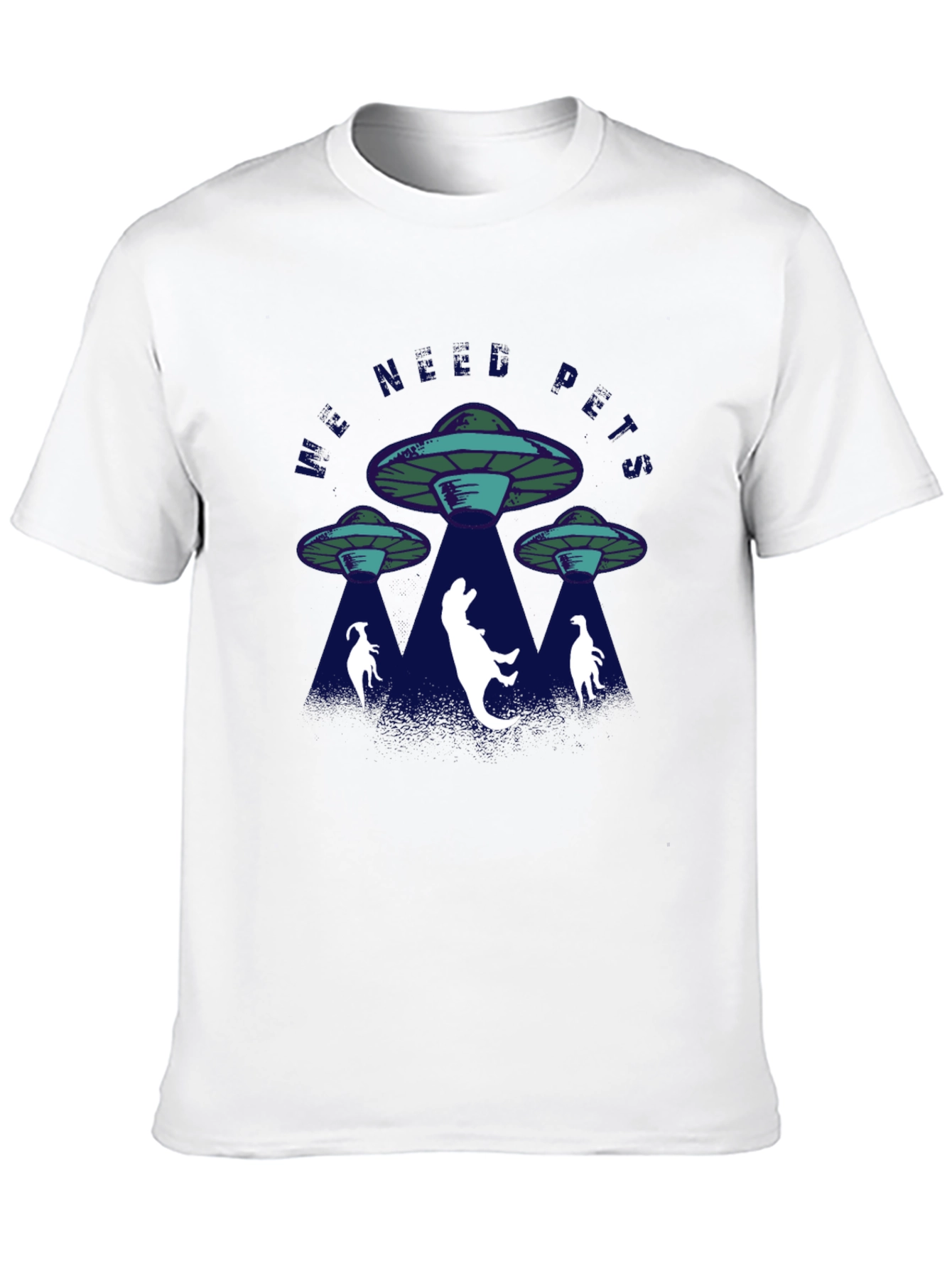 Alien Abduction Dinosaur T-Shirt
