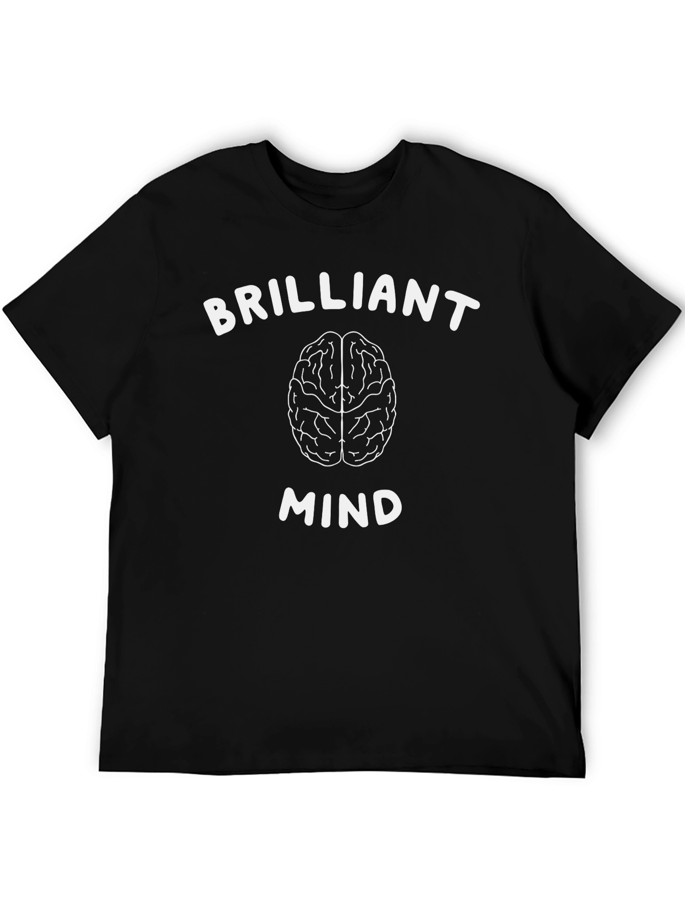 Brilliant Mind Black Graphic Tee
