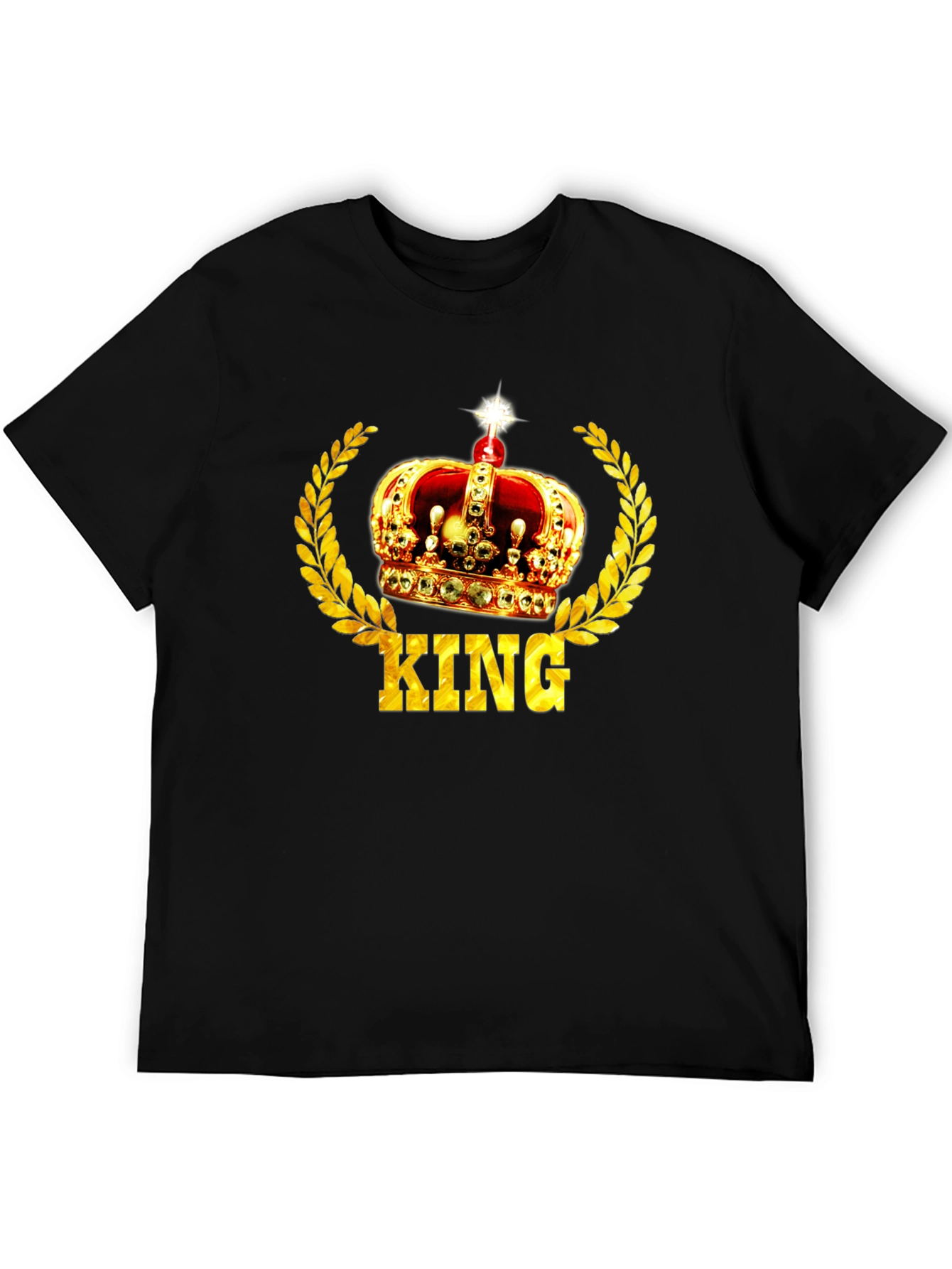 King Crown Graphic Tee - Royal Style