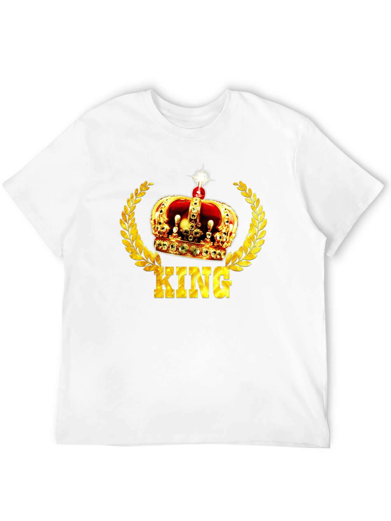 King Crown Graphic Tee - Royal Style