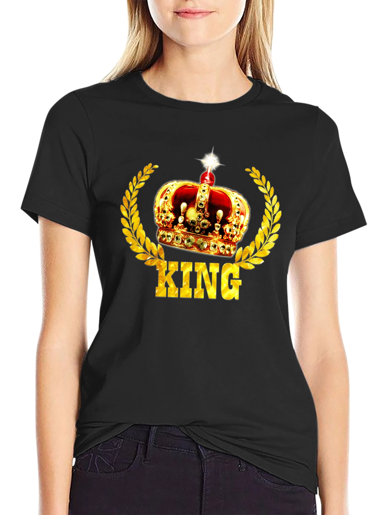 King Crown Graphic Tee - Royal Style