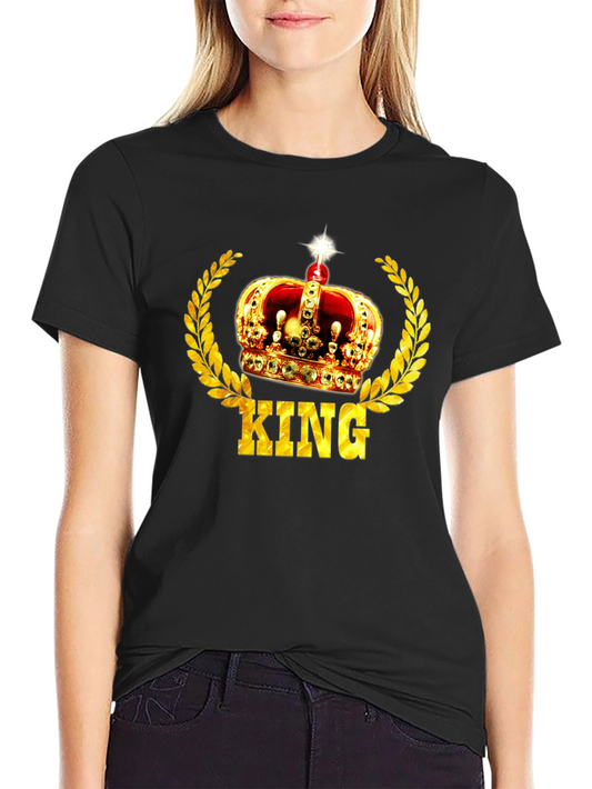 King Crown Graphic Tee - Royal Style