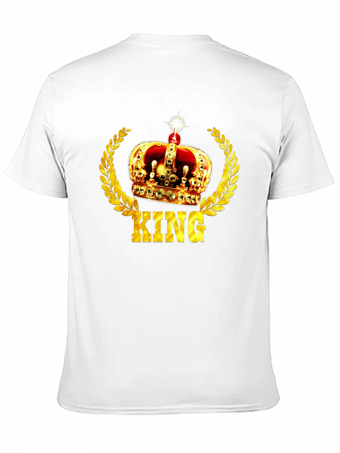 King Crown Graphic Tee - Royal Style