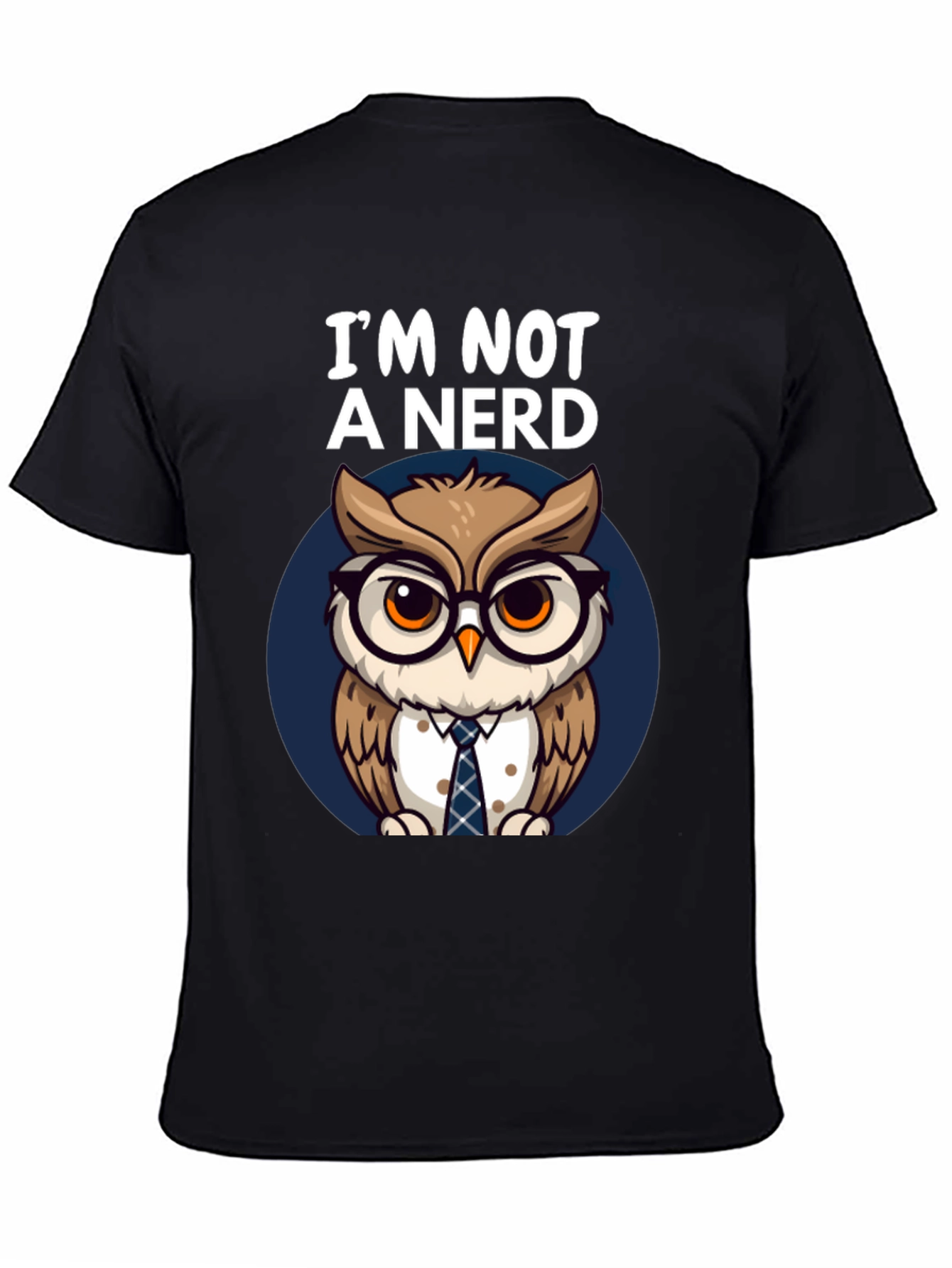 Im Not A Nerd Owl T-Shirt