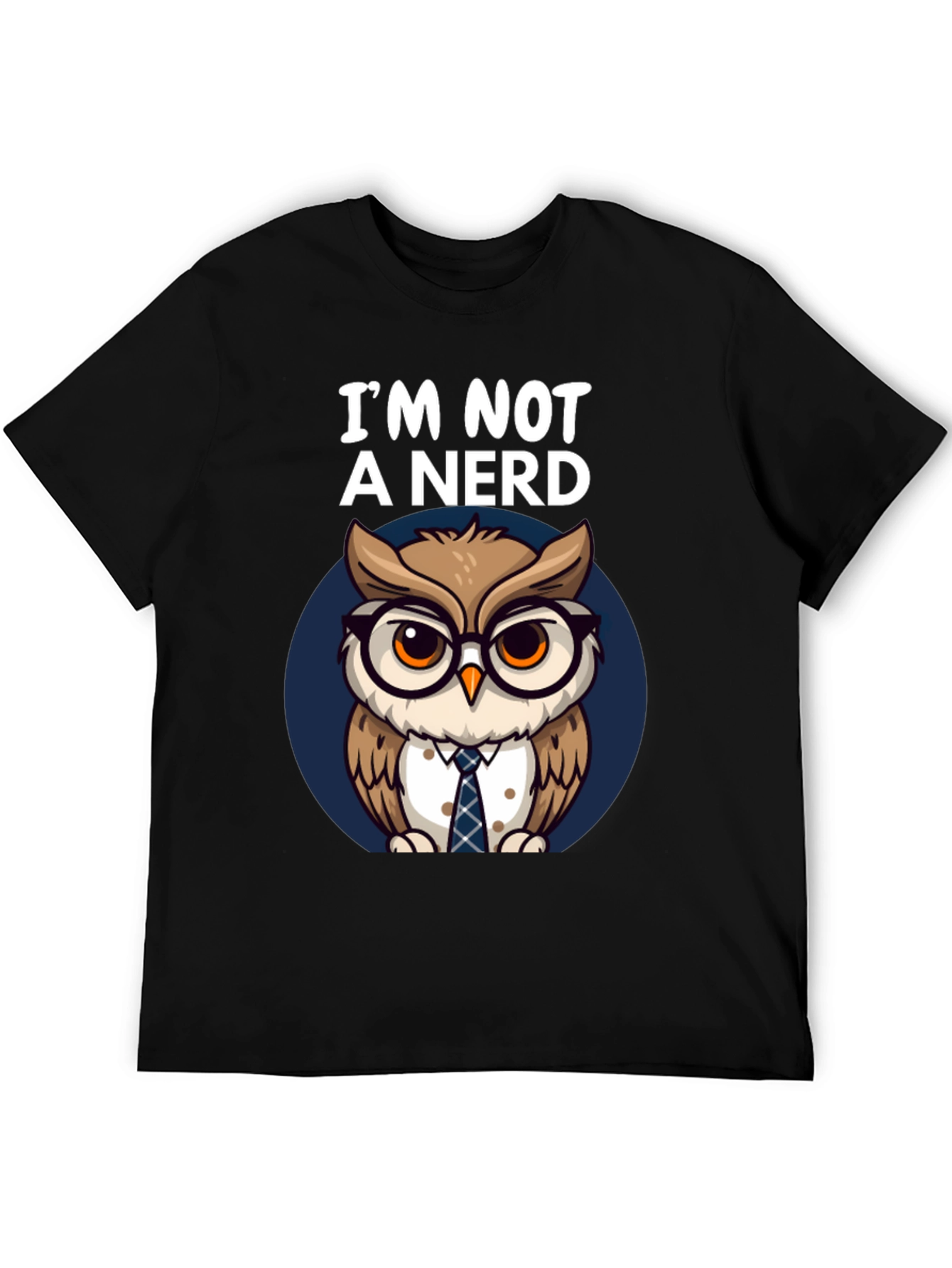 Im Not A Nerd Owl T-Shirt
