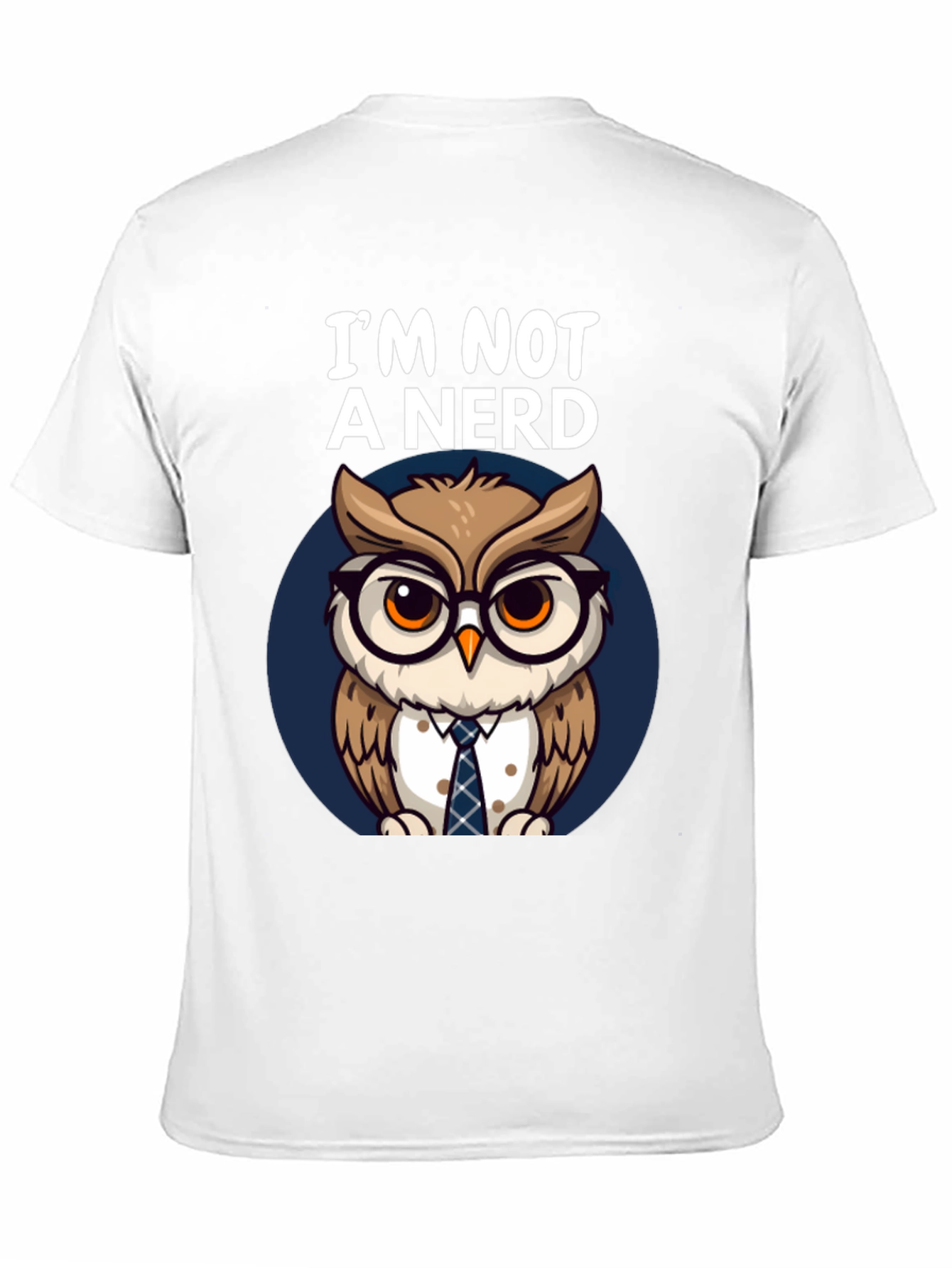 Im Not A Nerd Owl T-Shirt