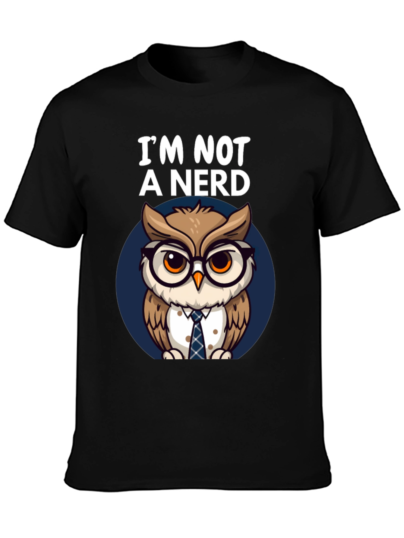 Im Not A Nerd Owl T-Shirt