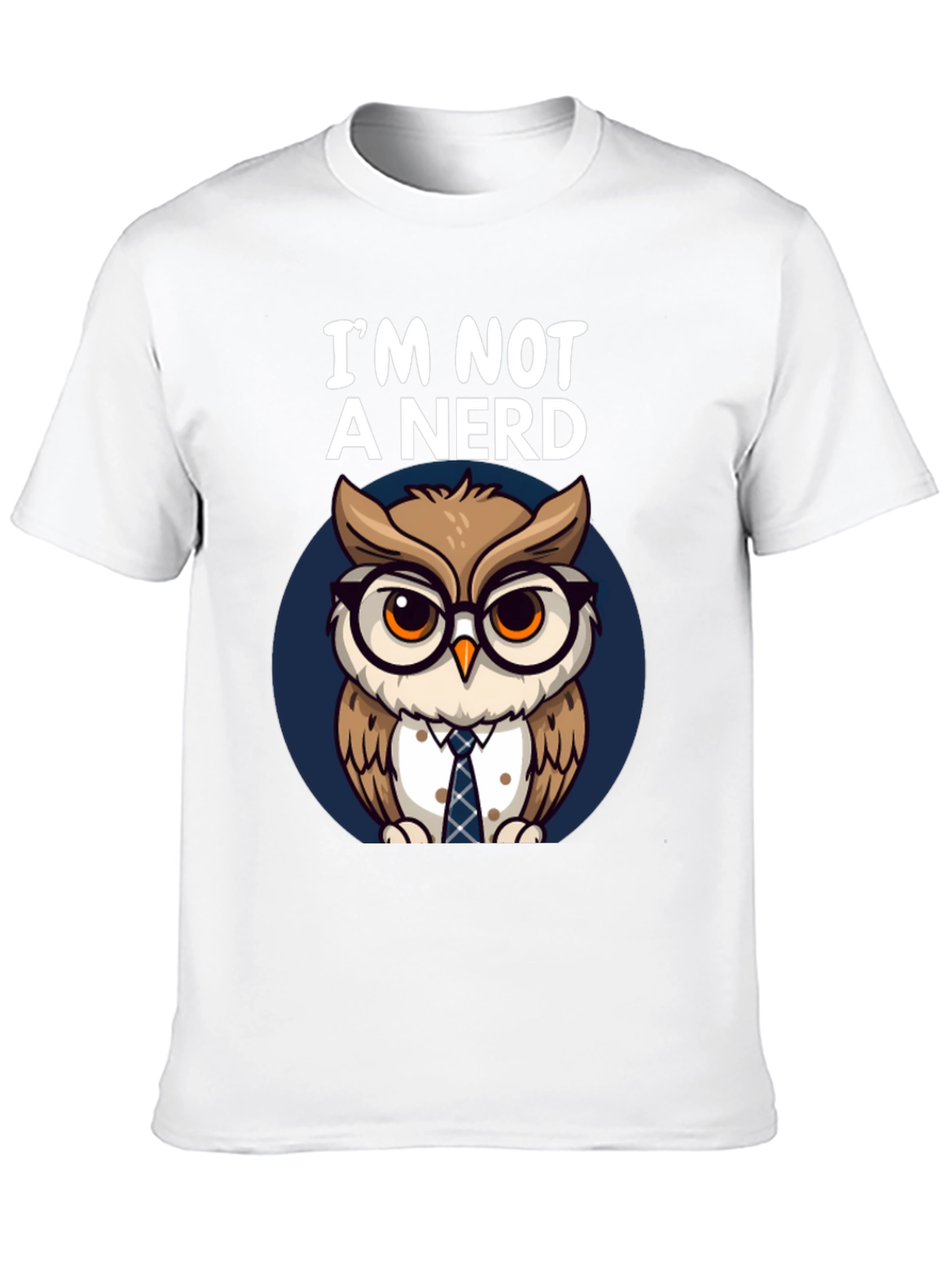 Im Not A Nerd Owl T-Shirt