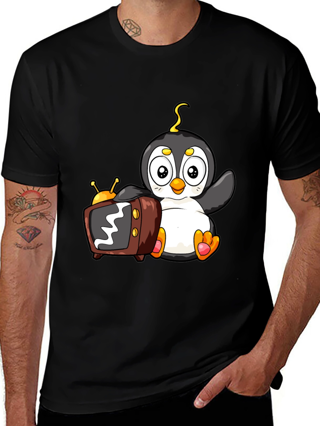 Penguin Cartoon T-Shirt