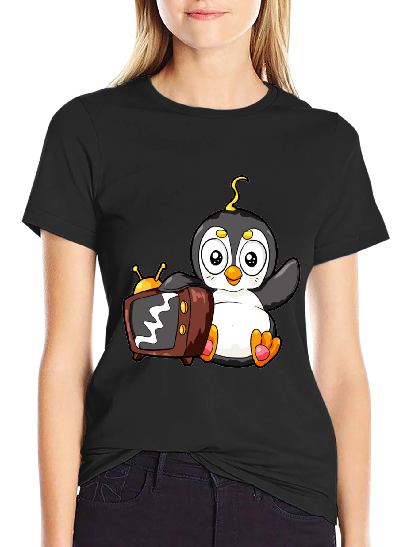 Penguin Cartoon T-Shirt