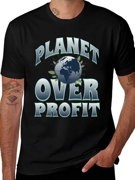 Planet Over Profit Graphic Tee