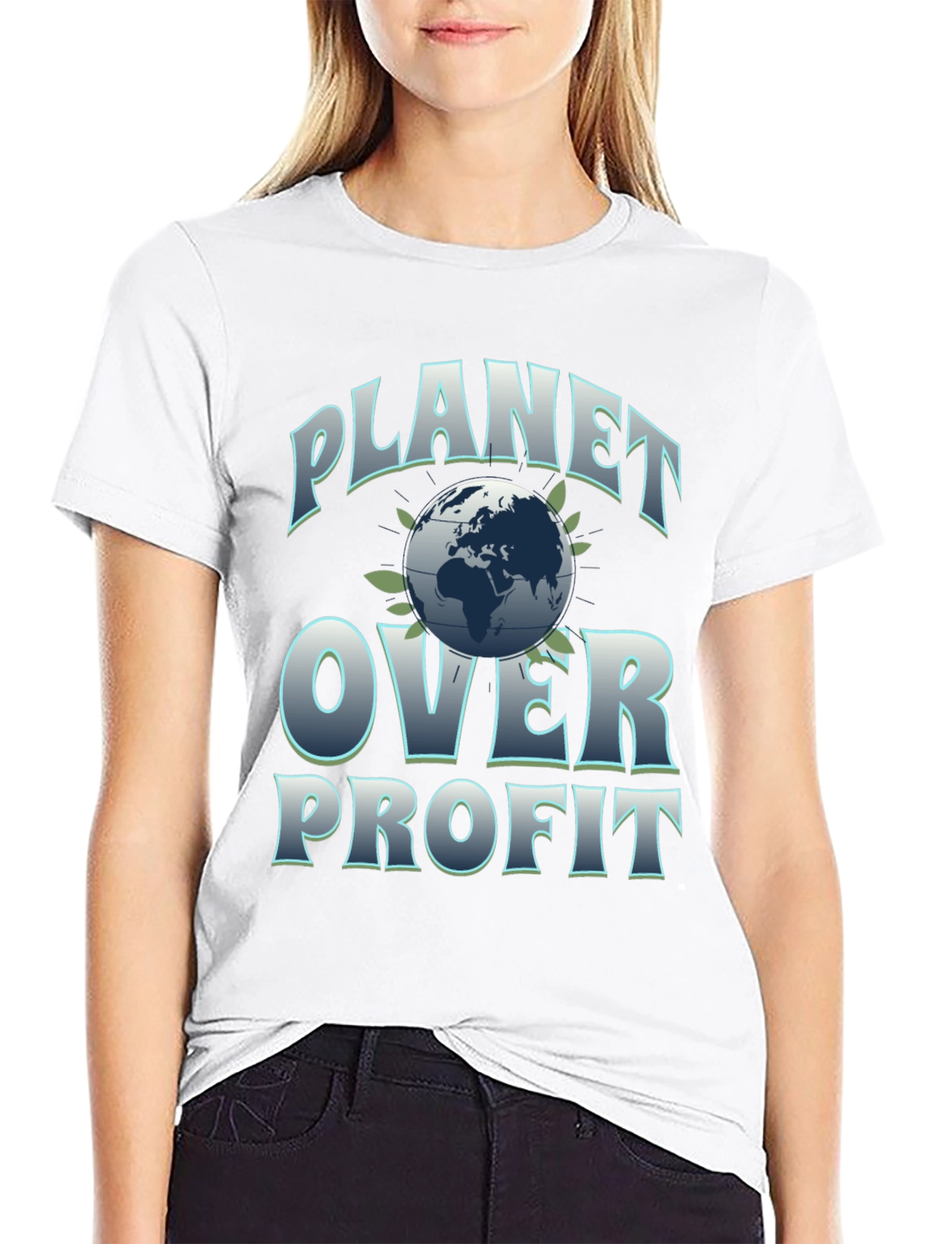 Planet Over Profit Graphic Tee
