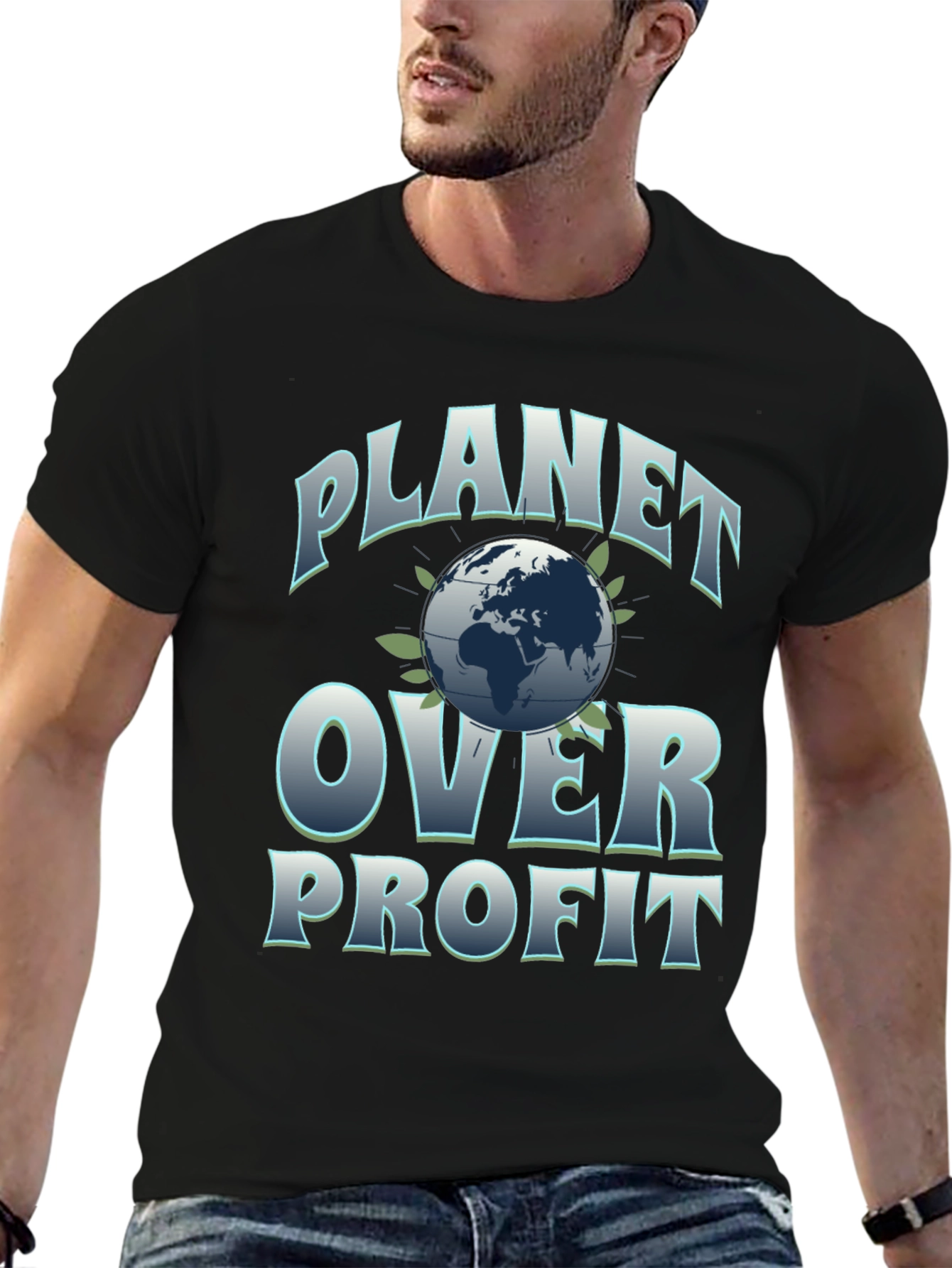 Planet Over Profit Graphic Tee
