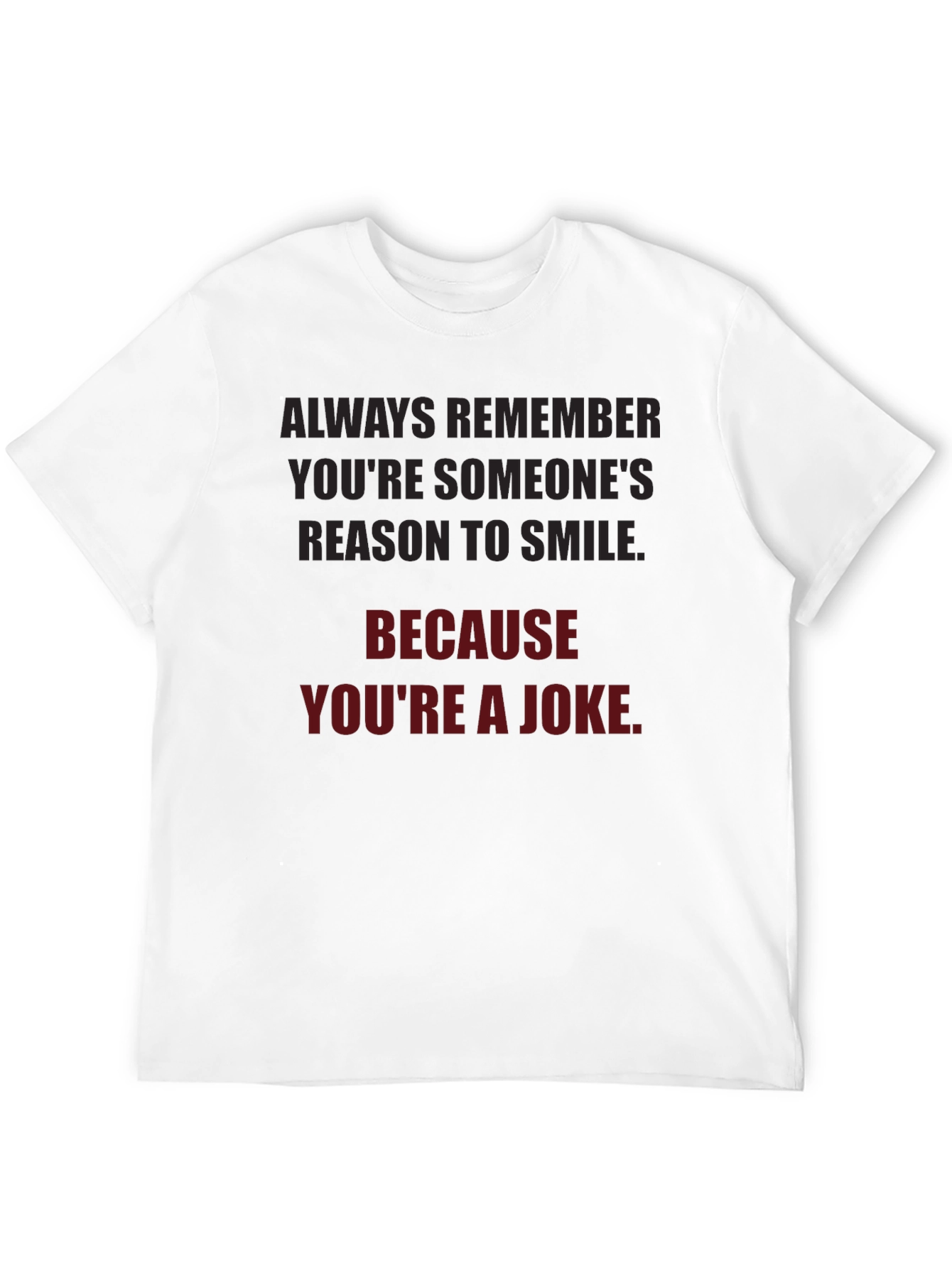 Humorous T-Shirt: Someones Reason to Smile