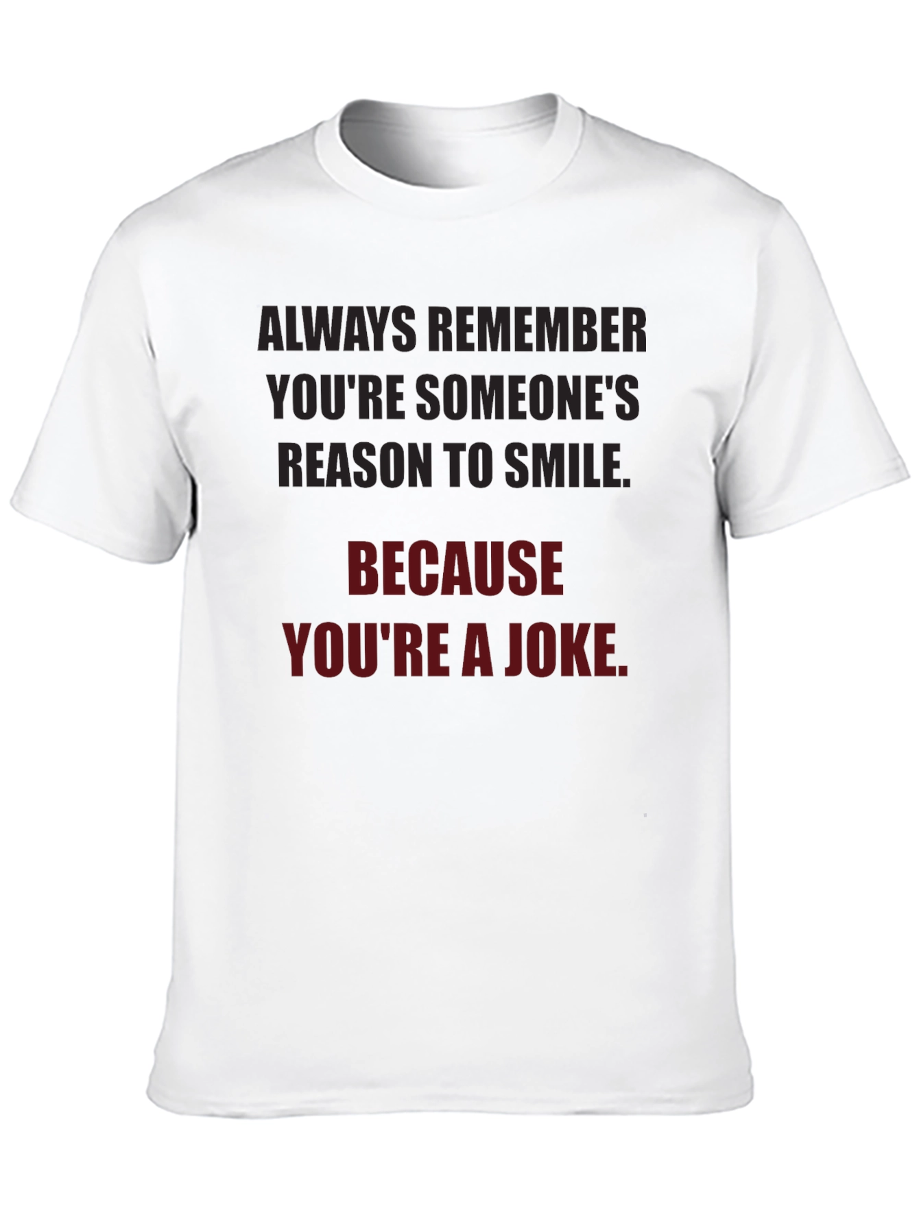 Humorous T-Shirt: Someones Reason to Smile