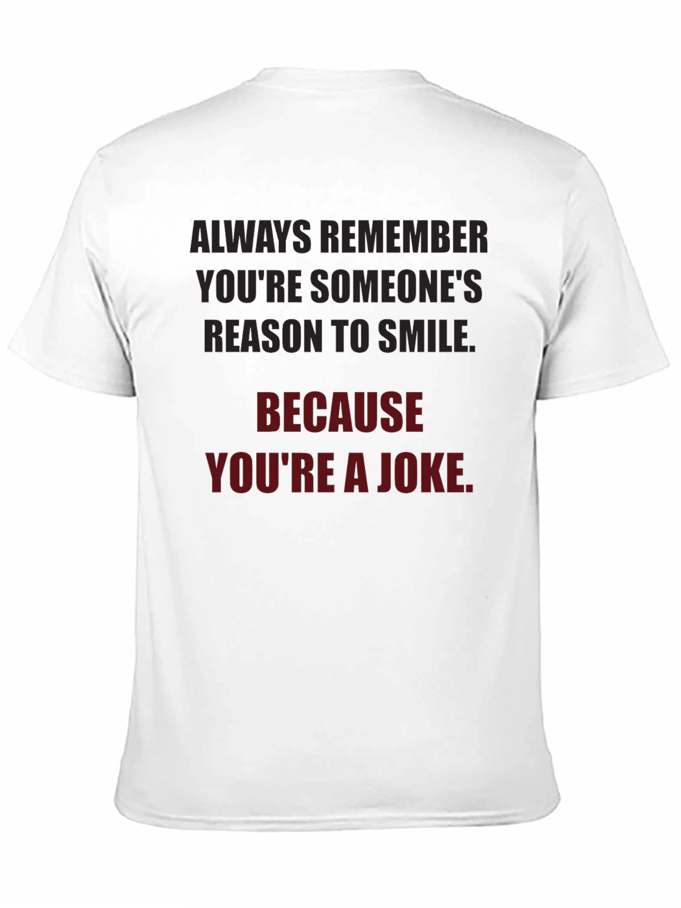 Humorous T-Shirt: Someones Reason to Smile