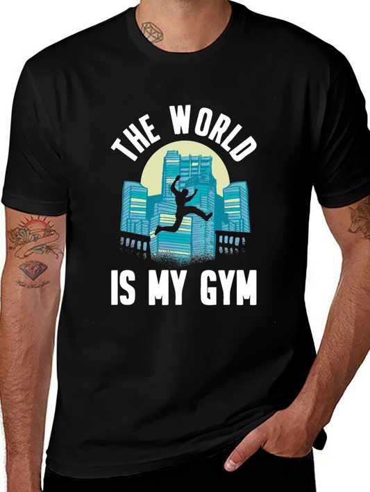 The World is My Gym Graphic T-Shirt