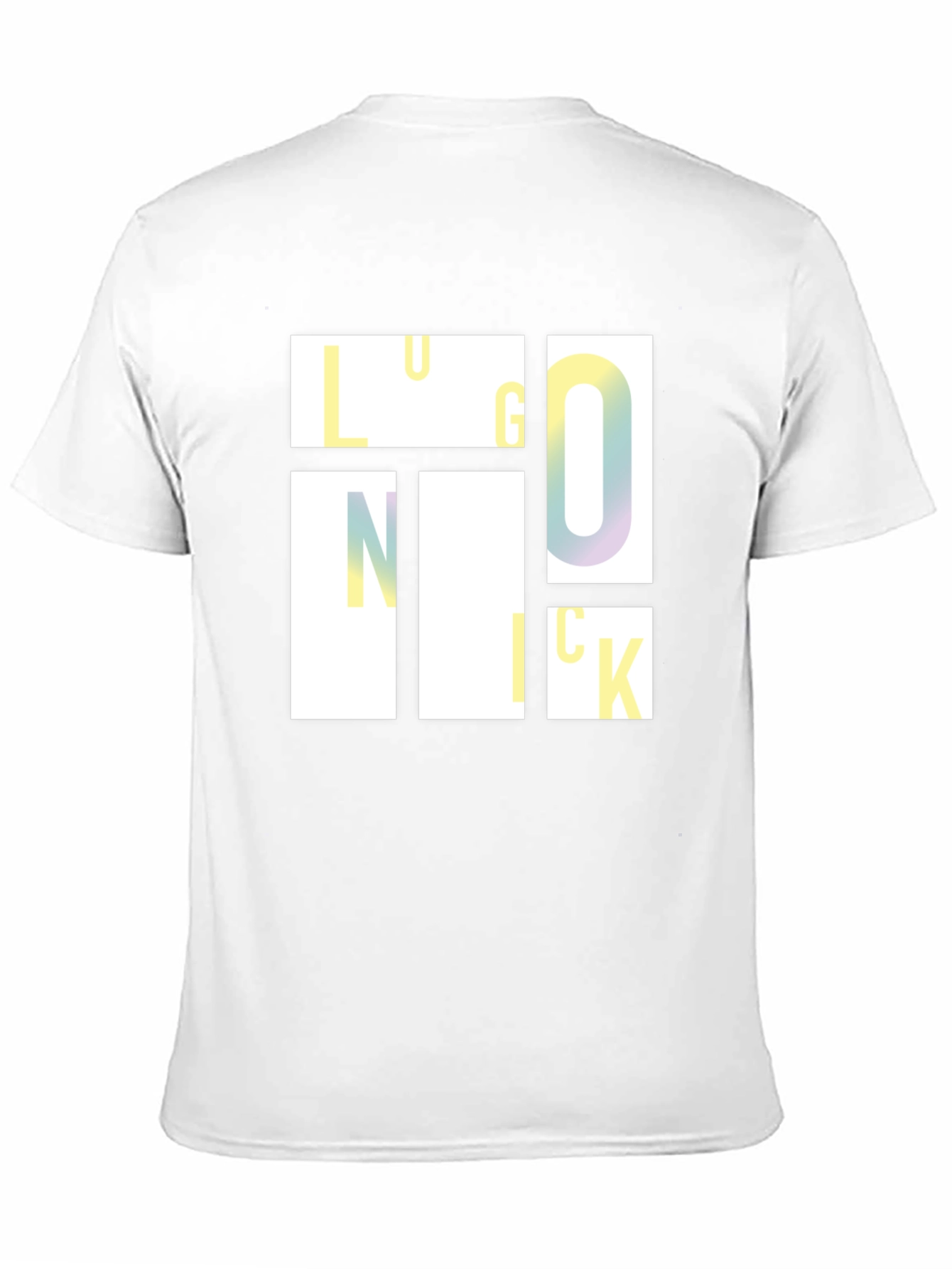 Graphic Block Lettering T-Shirt