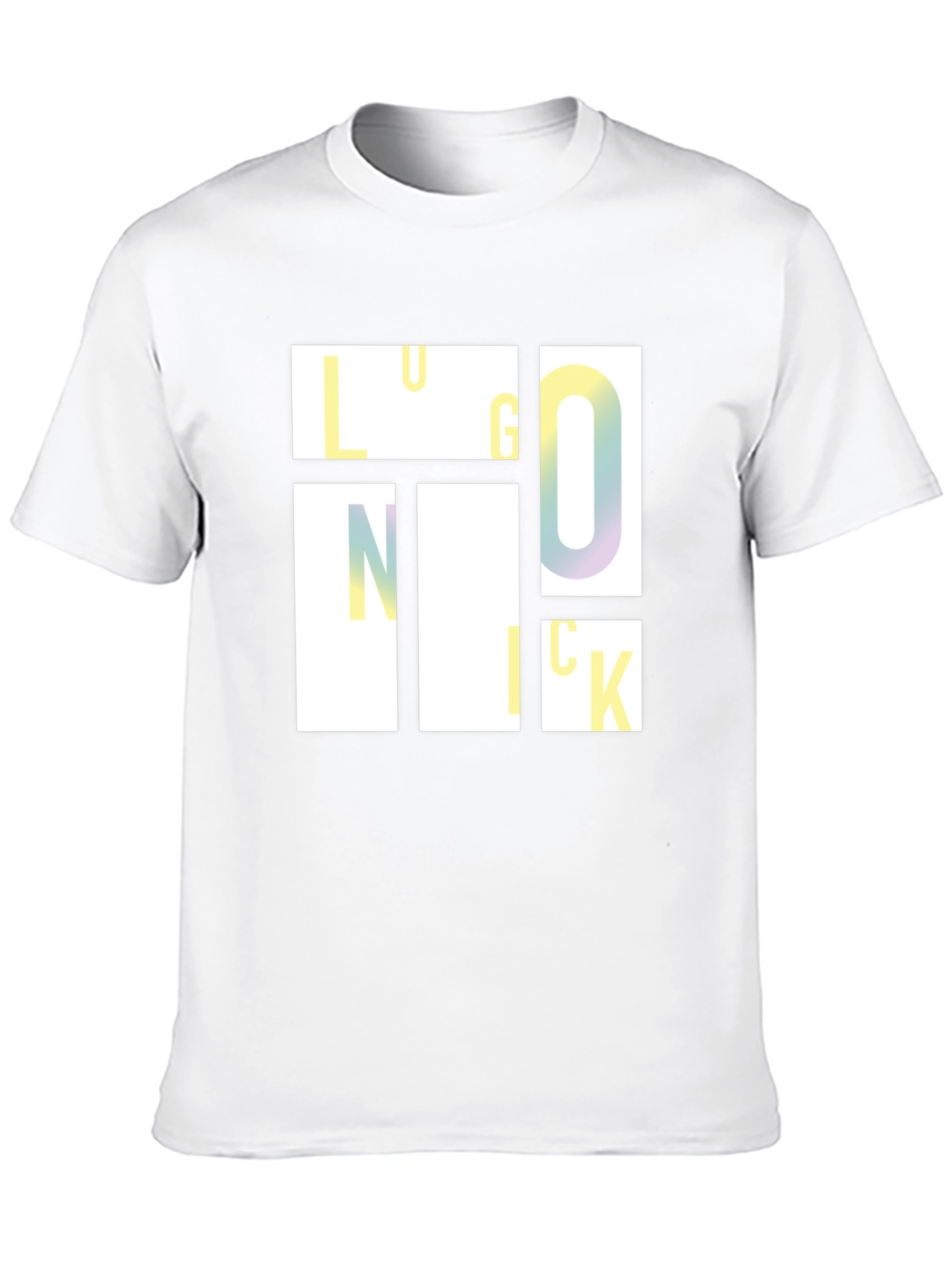 Graphic Block Lettering T-Shirt