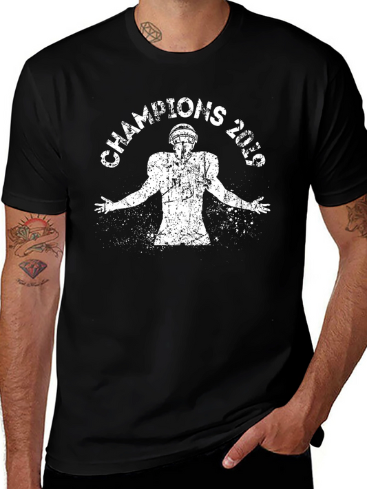 Champions 2019 Graphic Tee - Football Fan T-Shirt