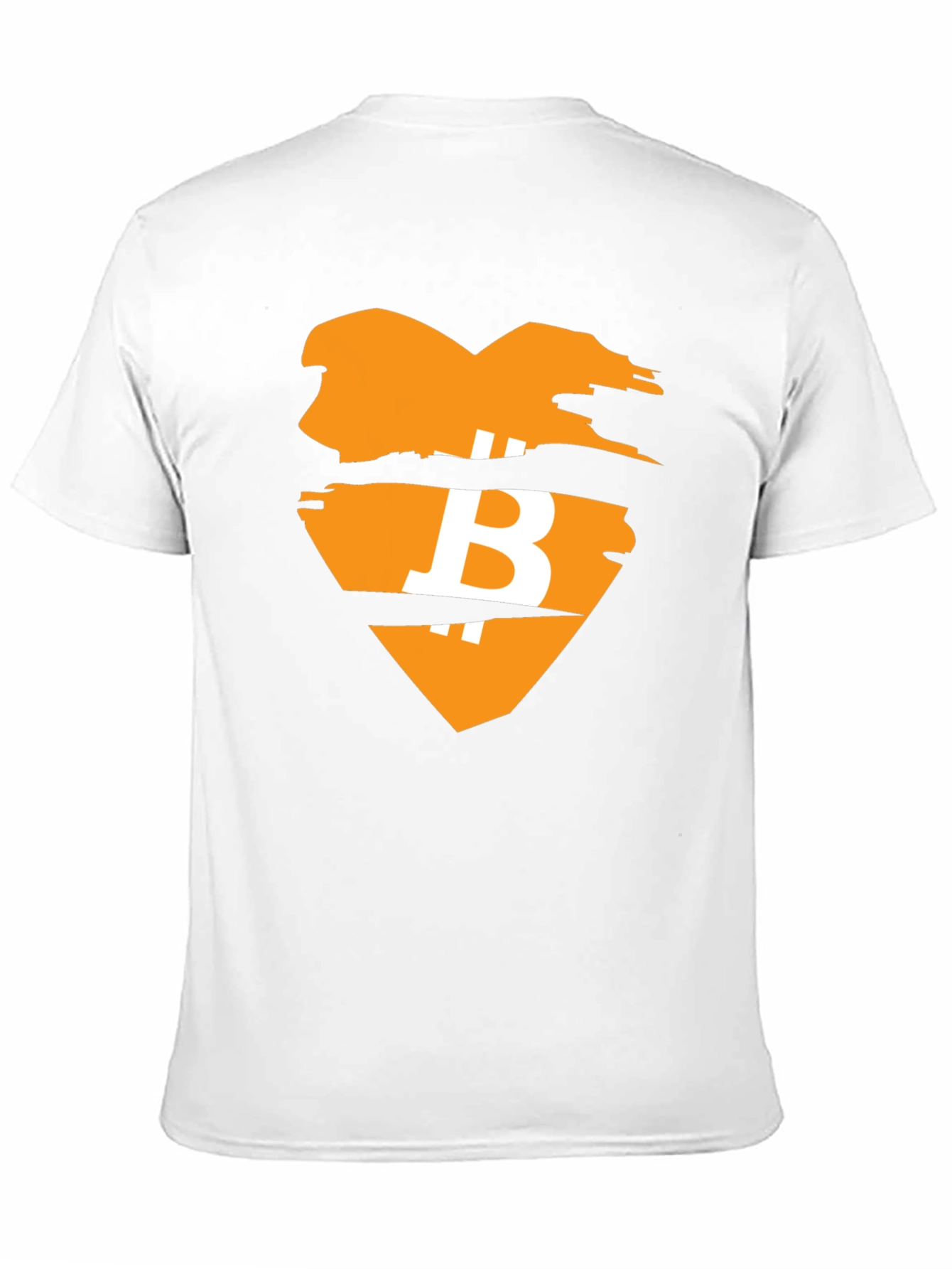 Bitcoin Heart Graphic Tee - Crypto Lover T-Shirt