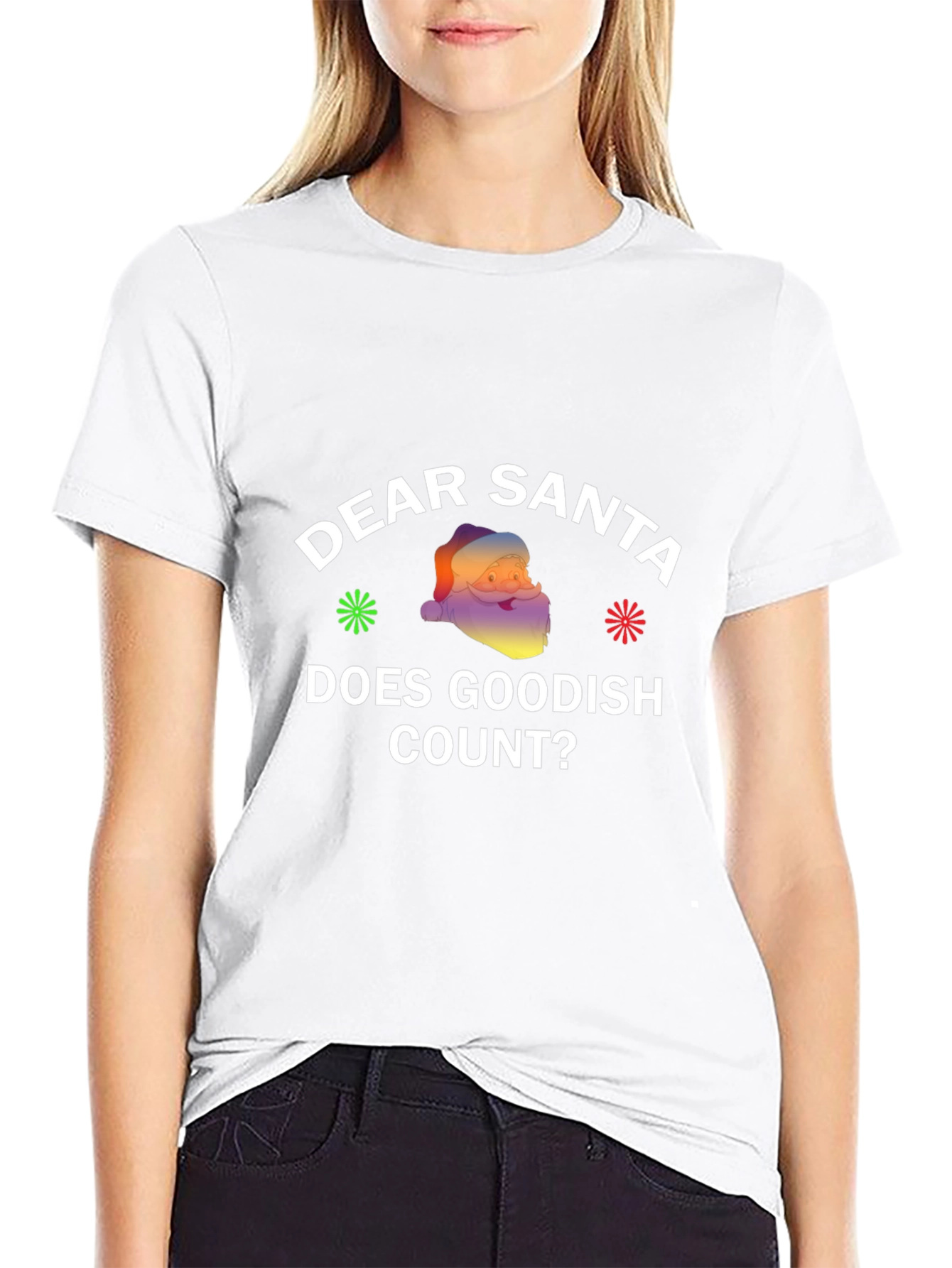 Dear Santa Goodish Funny Christmas T-Shirt