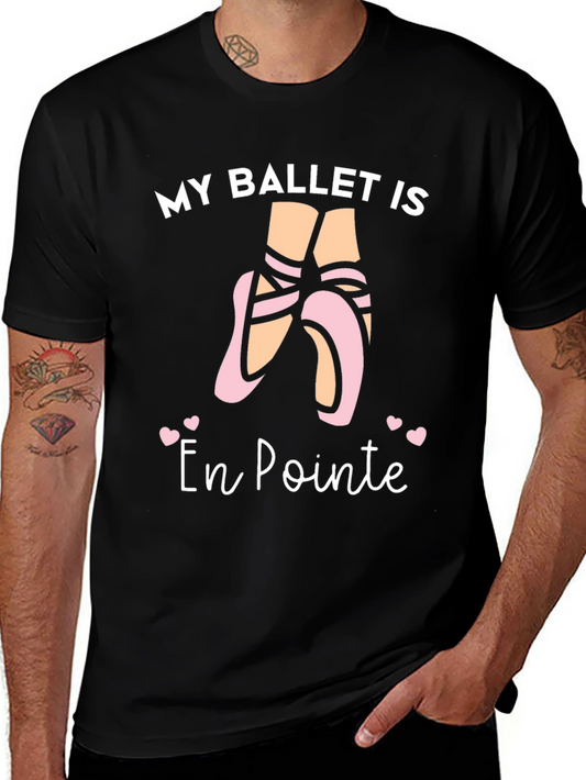 Ballet En Pointe Graphic Tee - Dancers Delight