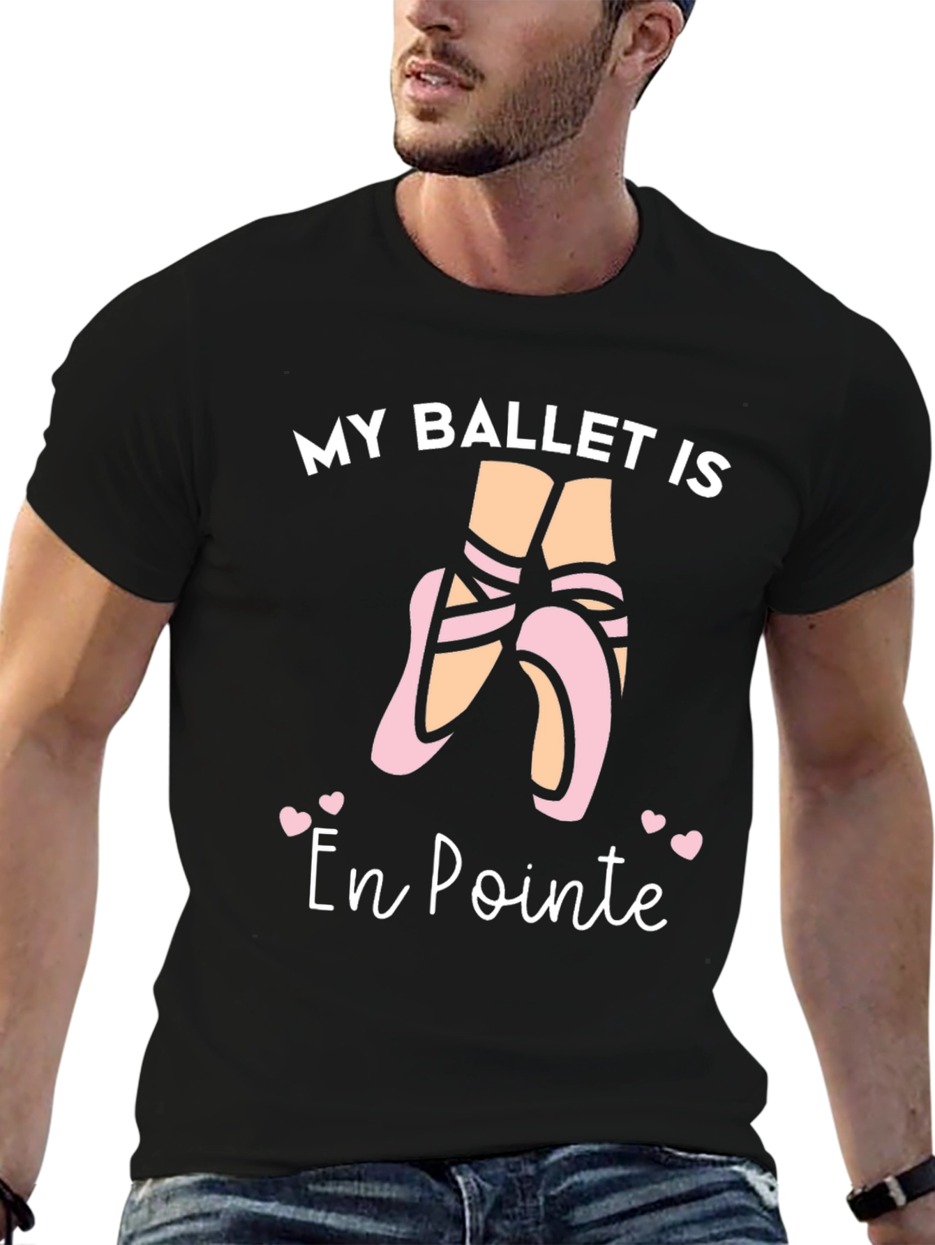 Ballet En Pointe Graphic Tee - Dancers Delight