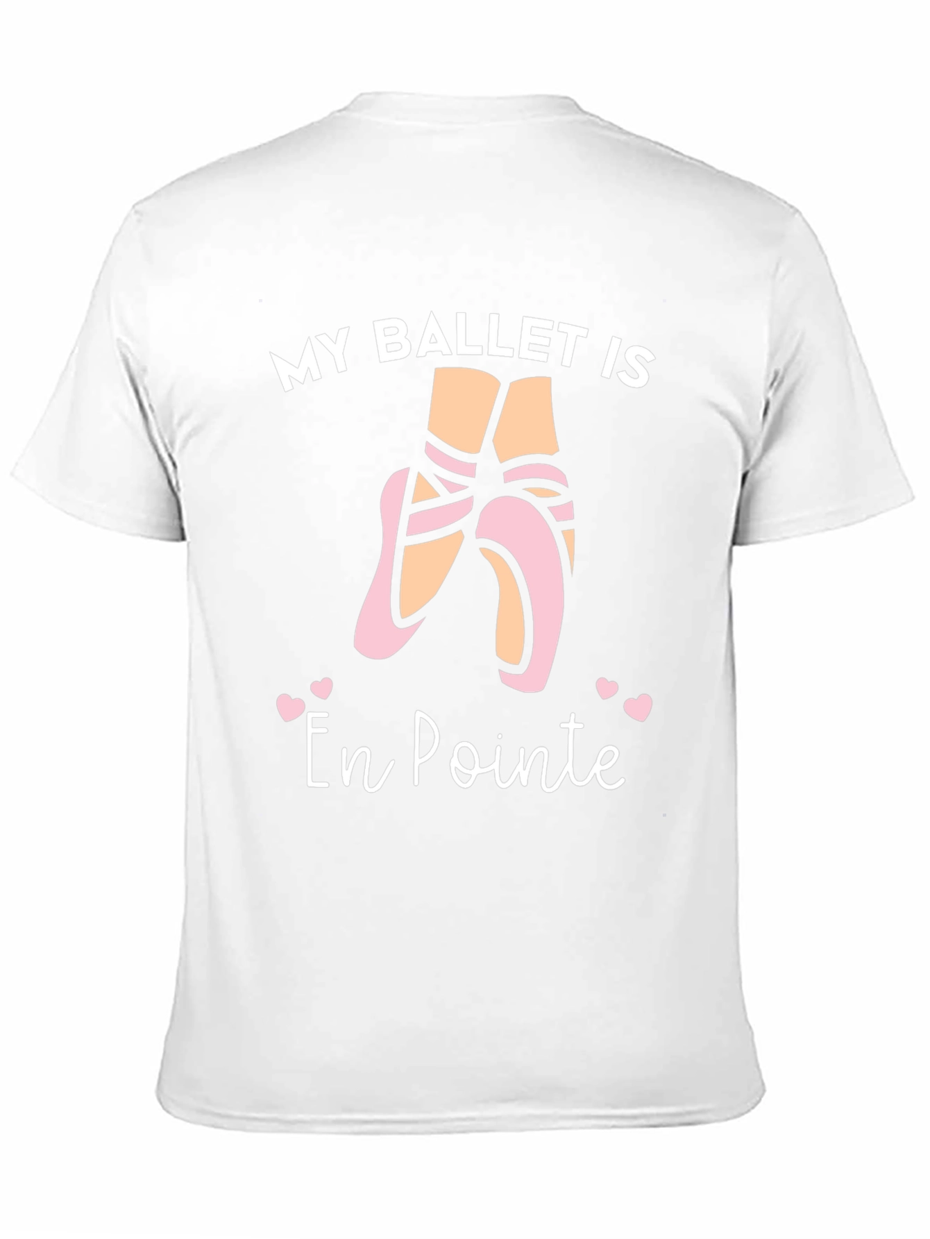 Ballet En Pointe Graphic Tee - Dancers Delight