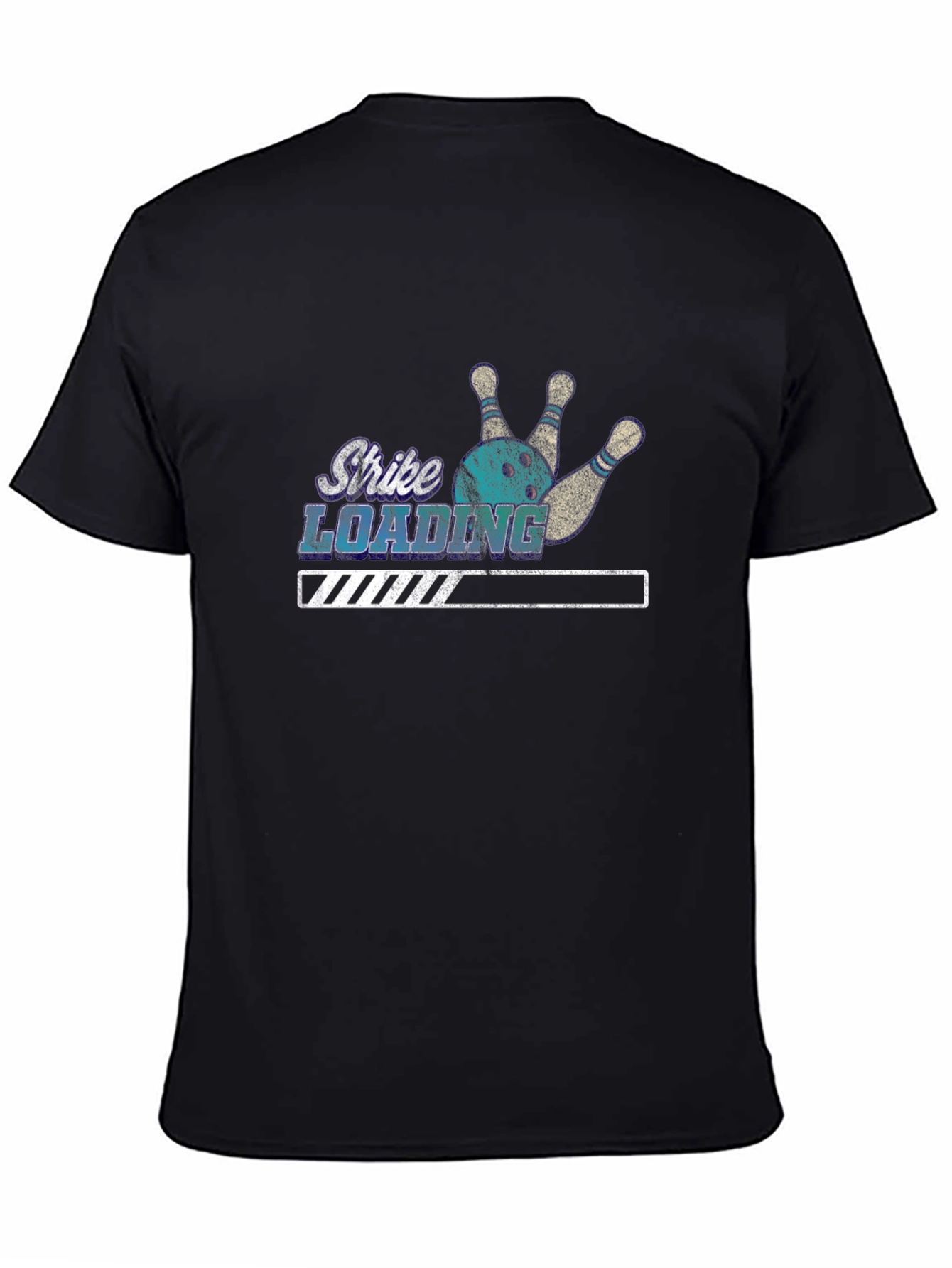 Strike Loading Bowling T-Shirt - Black