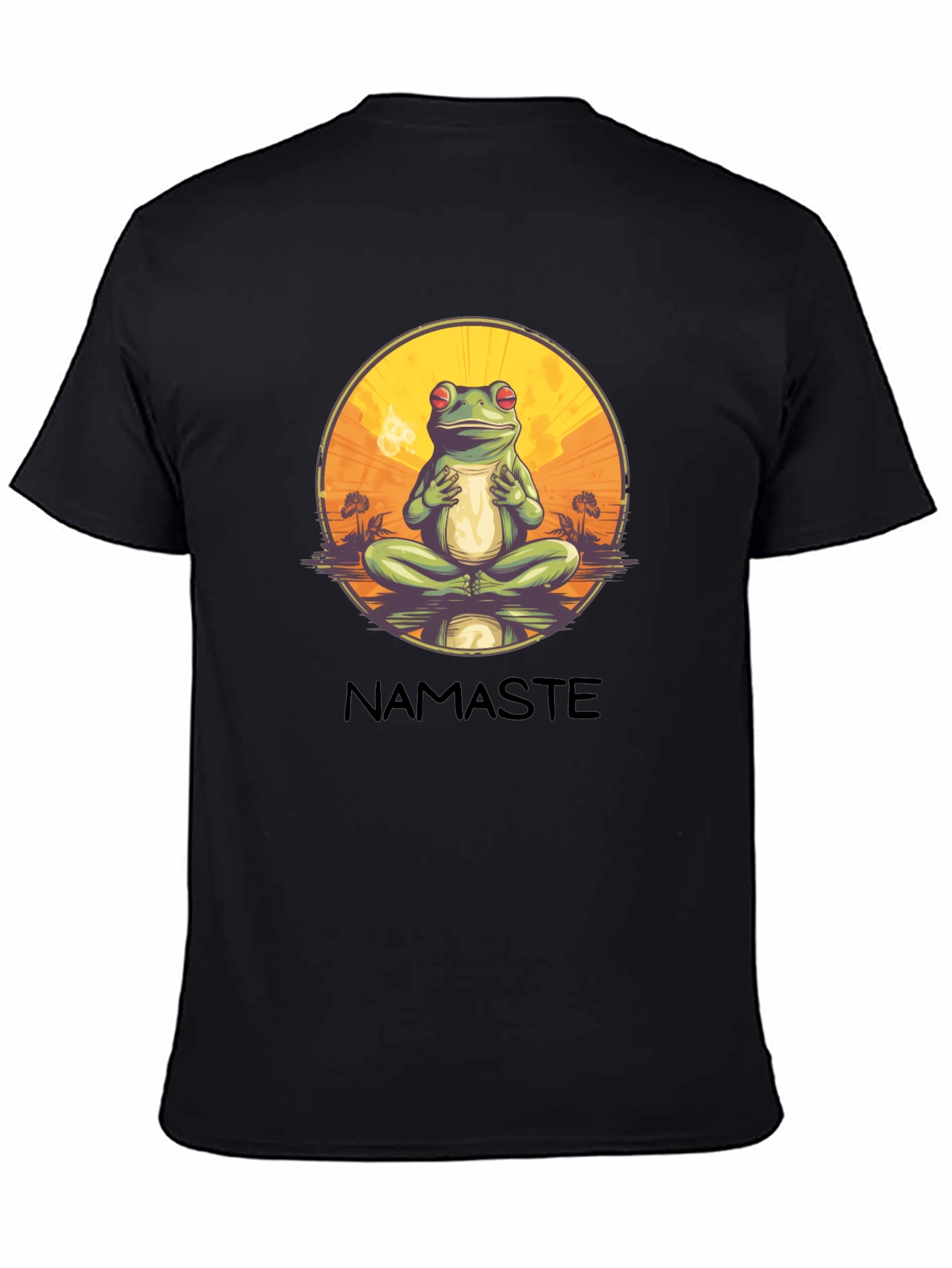 Zen Frog Namaste T-Shirt
