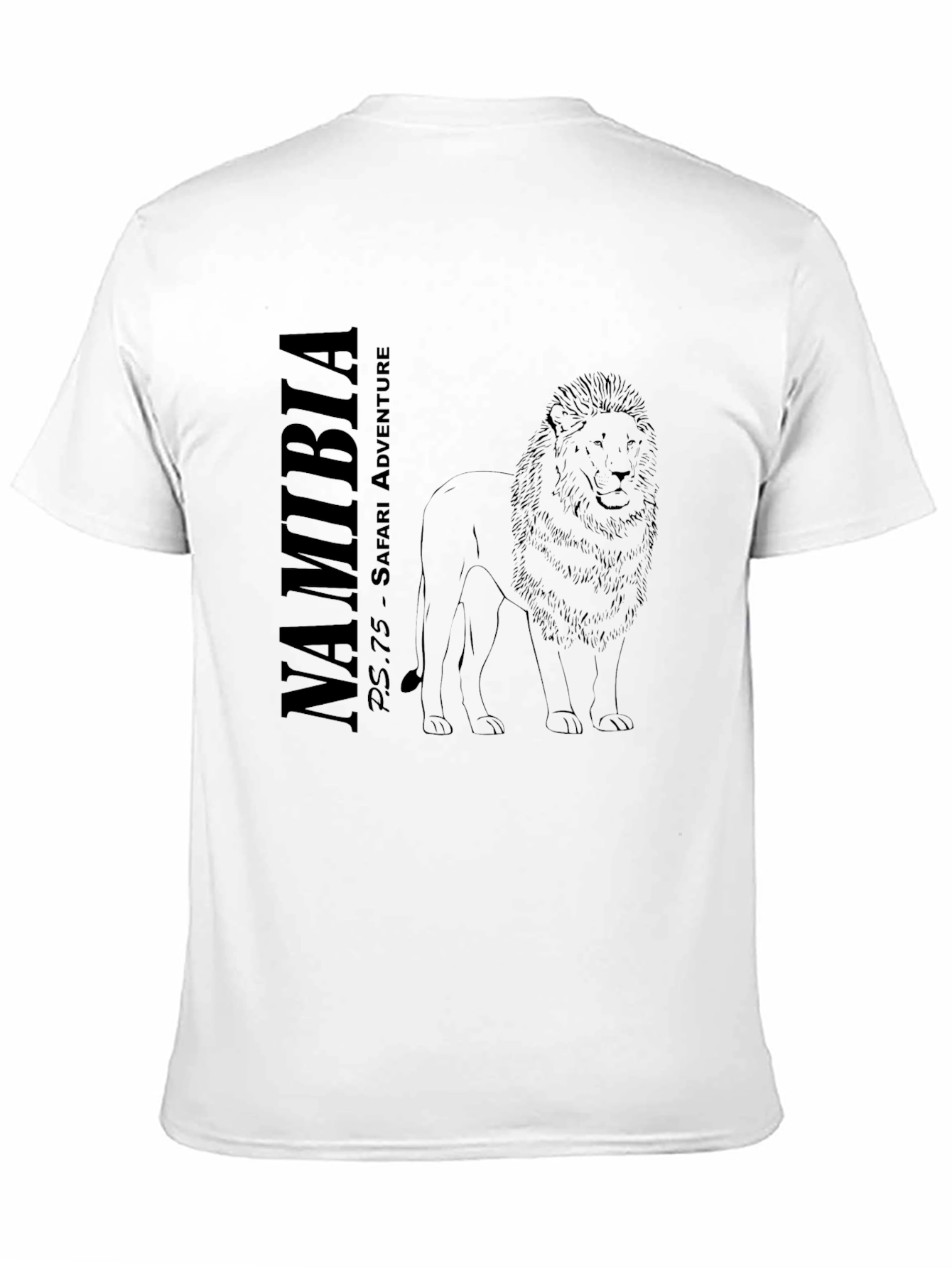 Namibia Safari Adventure Lion T-Shirt