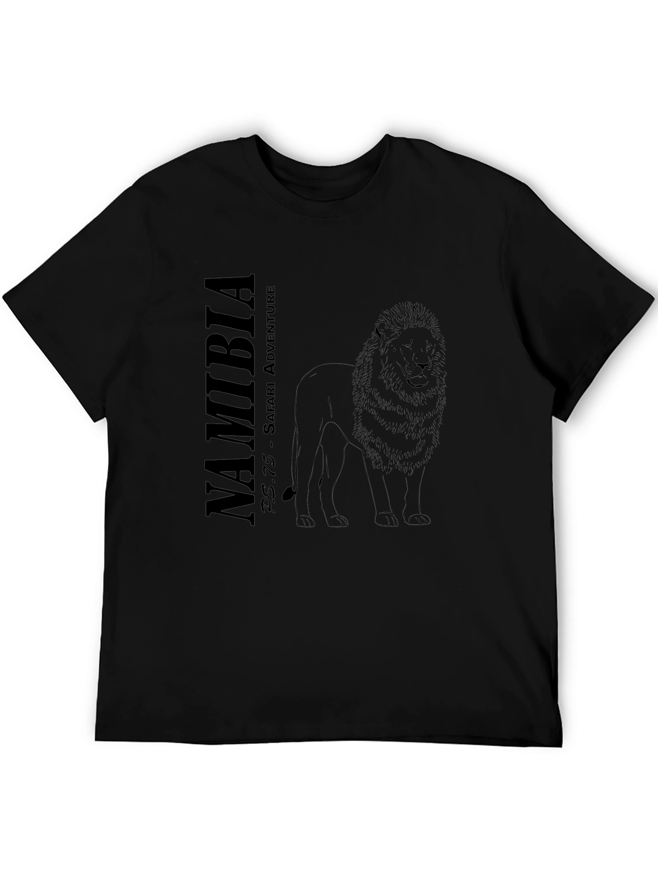 Namibia Safari Adventure Lion T-Shirt