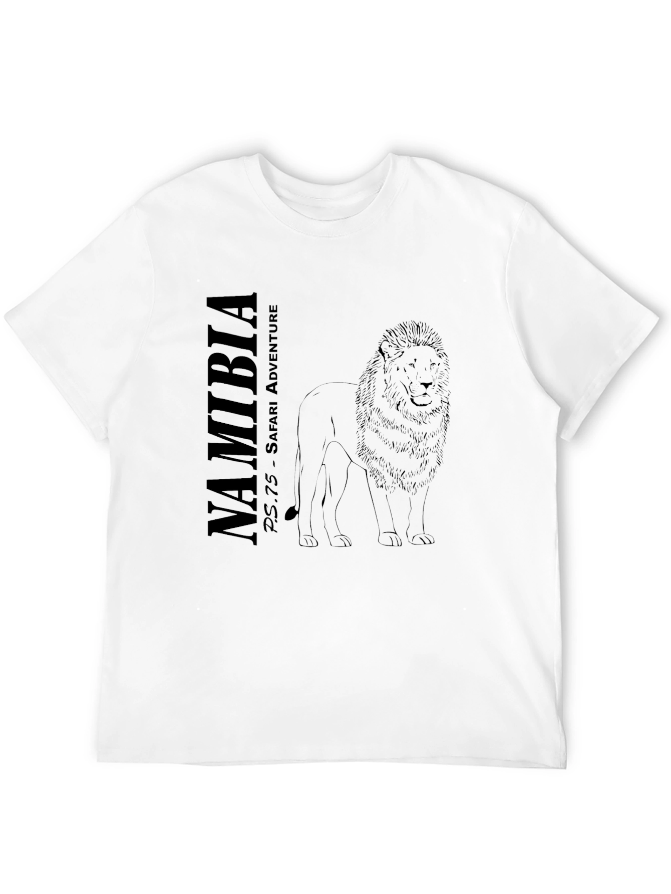 Namibia Safari Adventure Lion T-Shirt