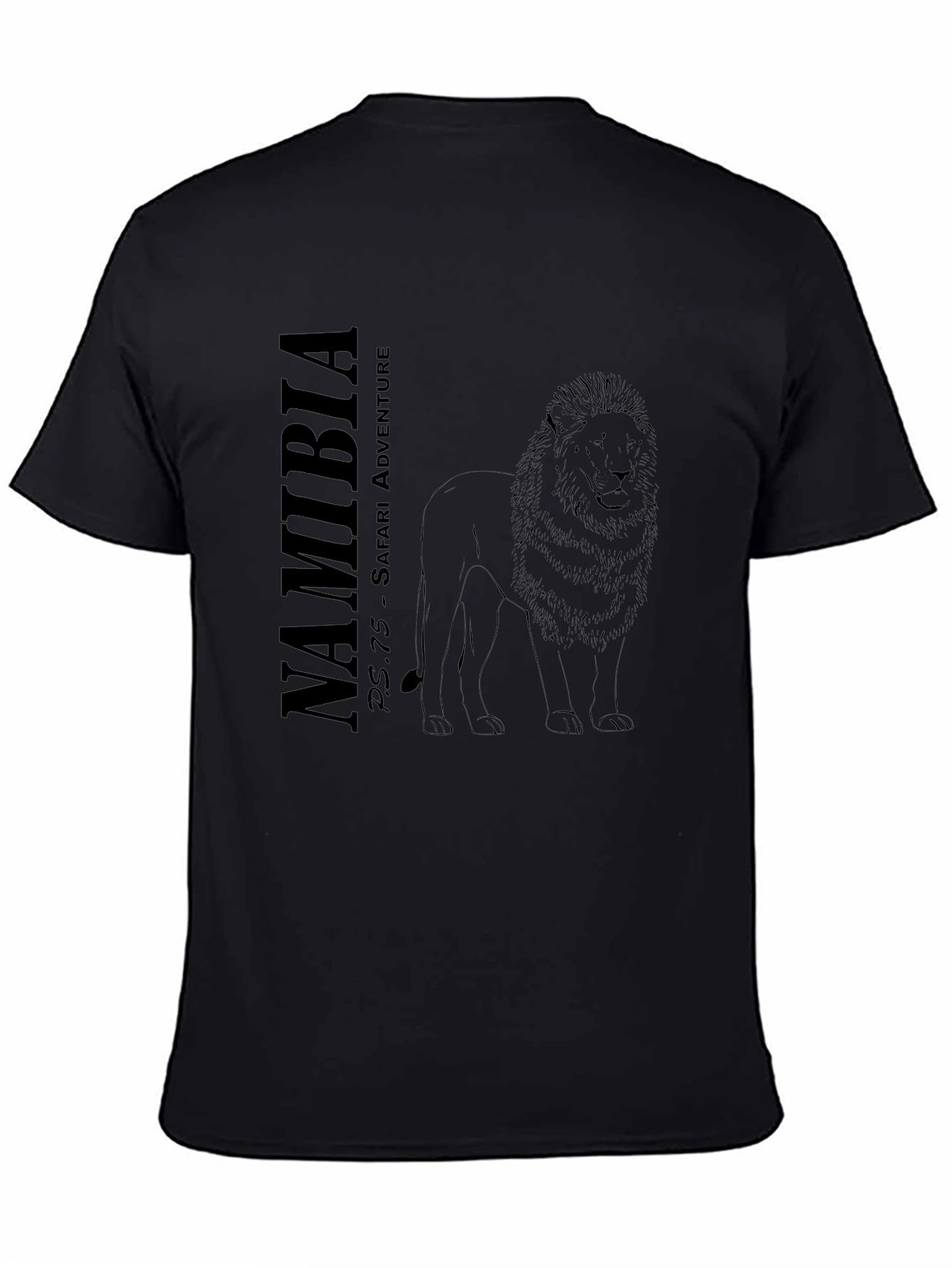 Namibia Safari Adventure Lion T-Shirt