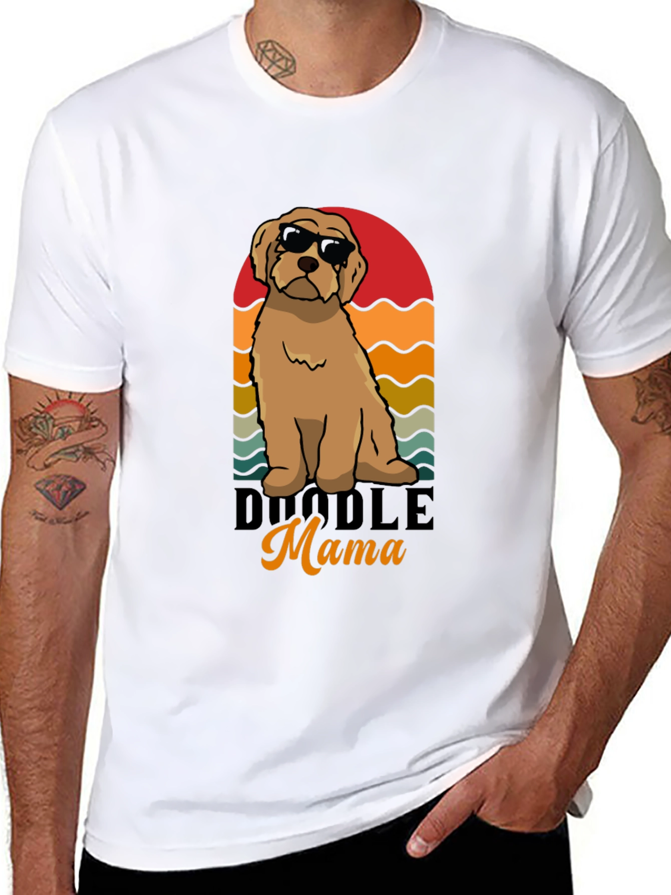 Doodle Mama T-Shirt - Dog Lover Tee
