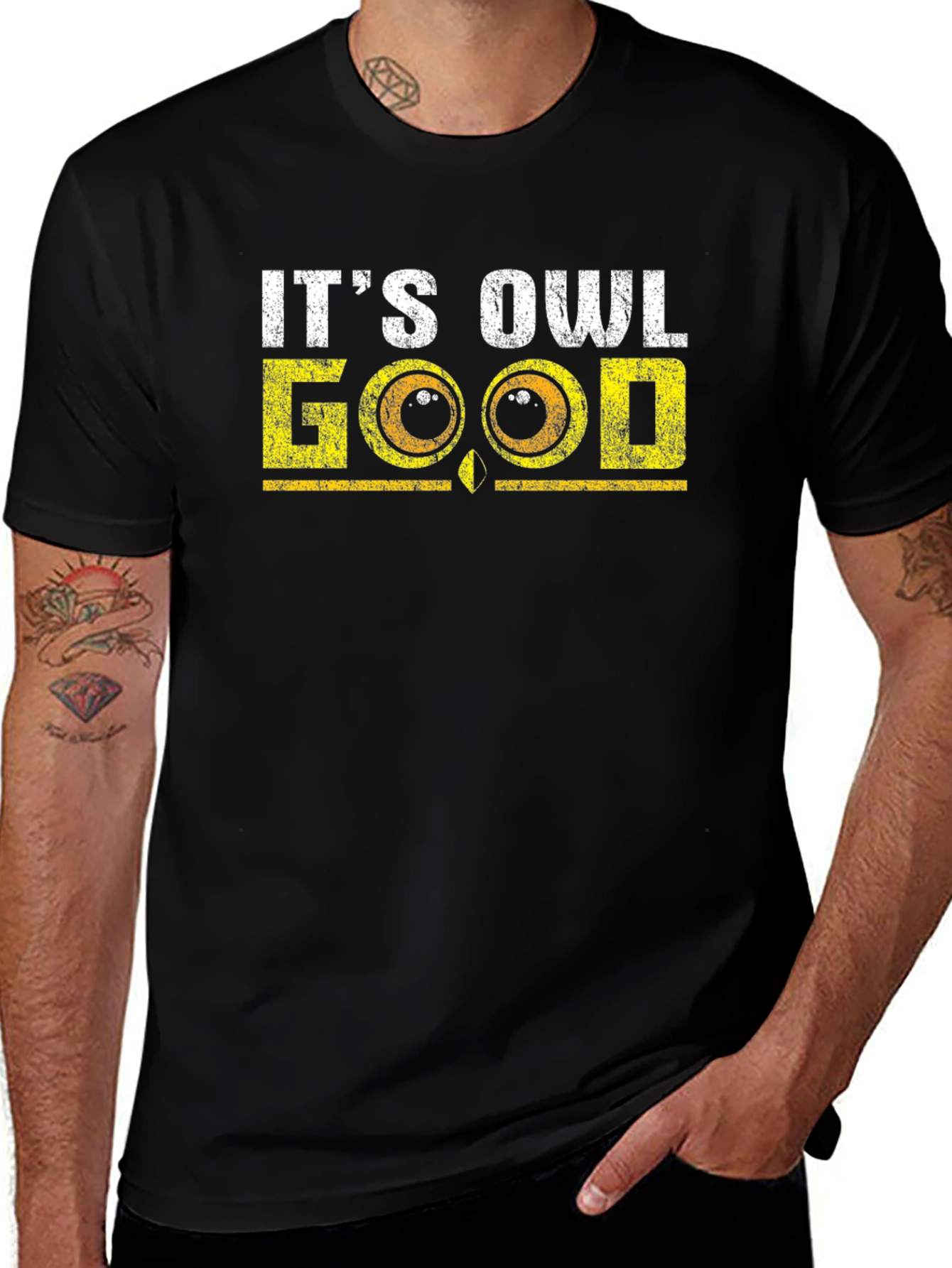 Its Owl Good T-Shirt - Funny Bird Lover Tee