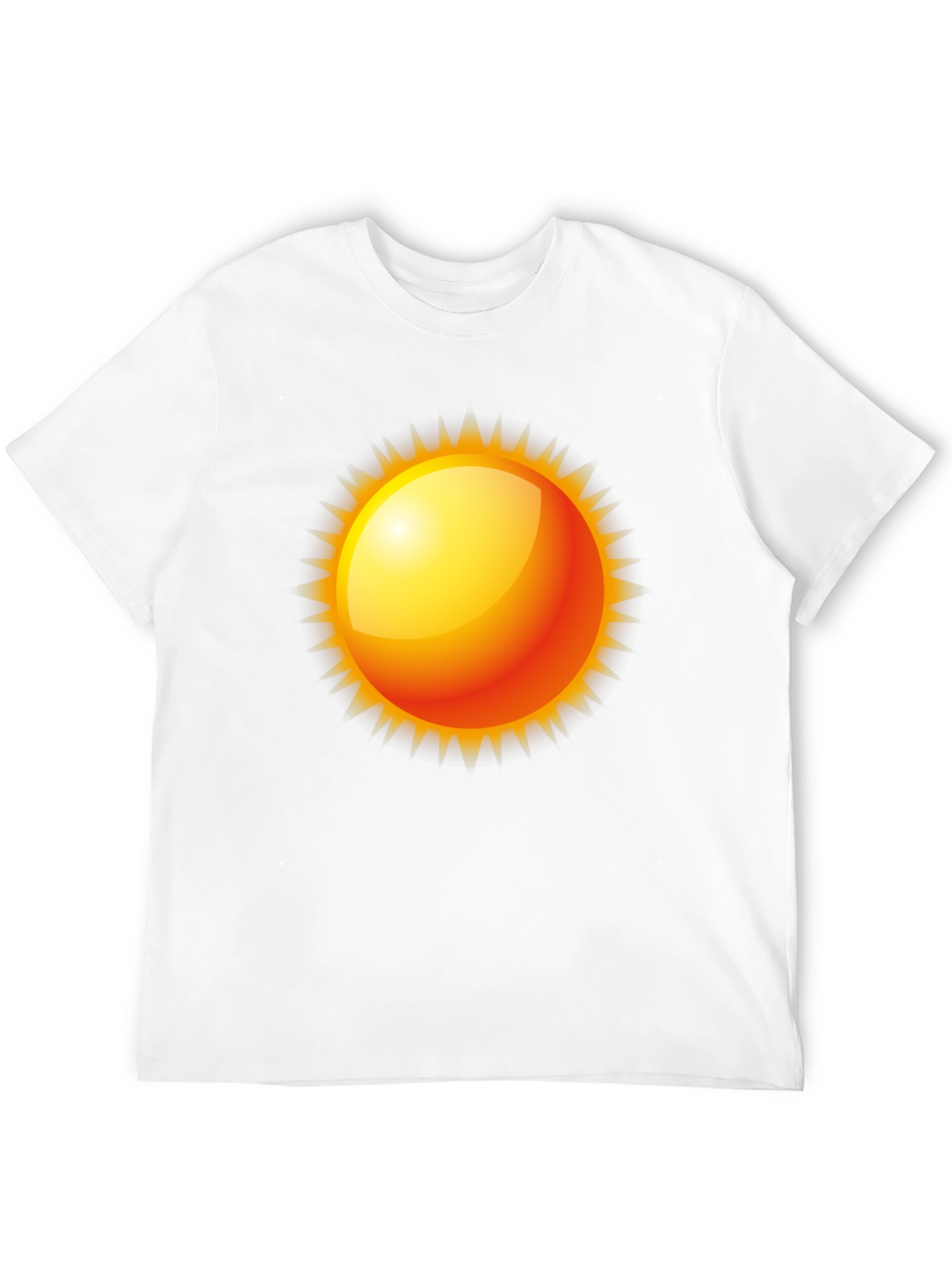 Radiant Sun Graphic Tee - Black