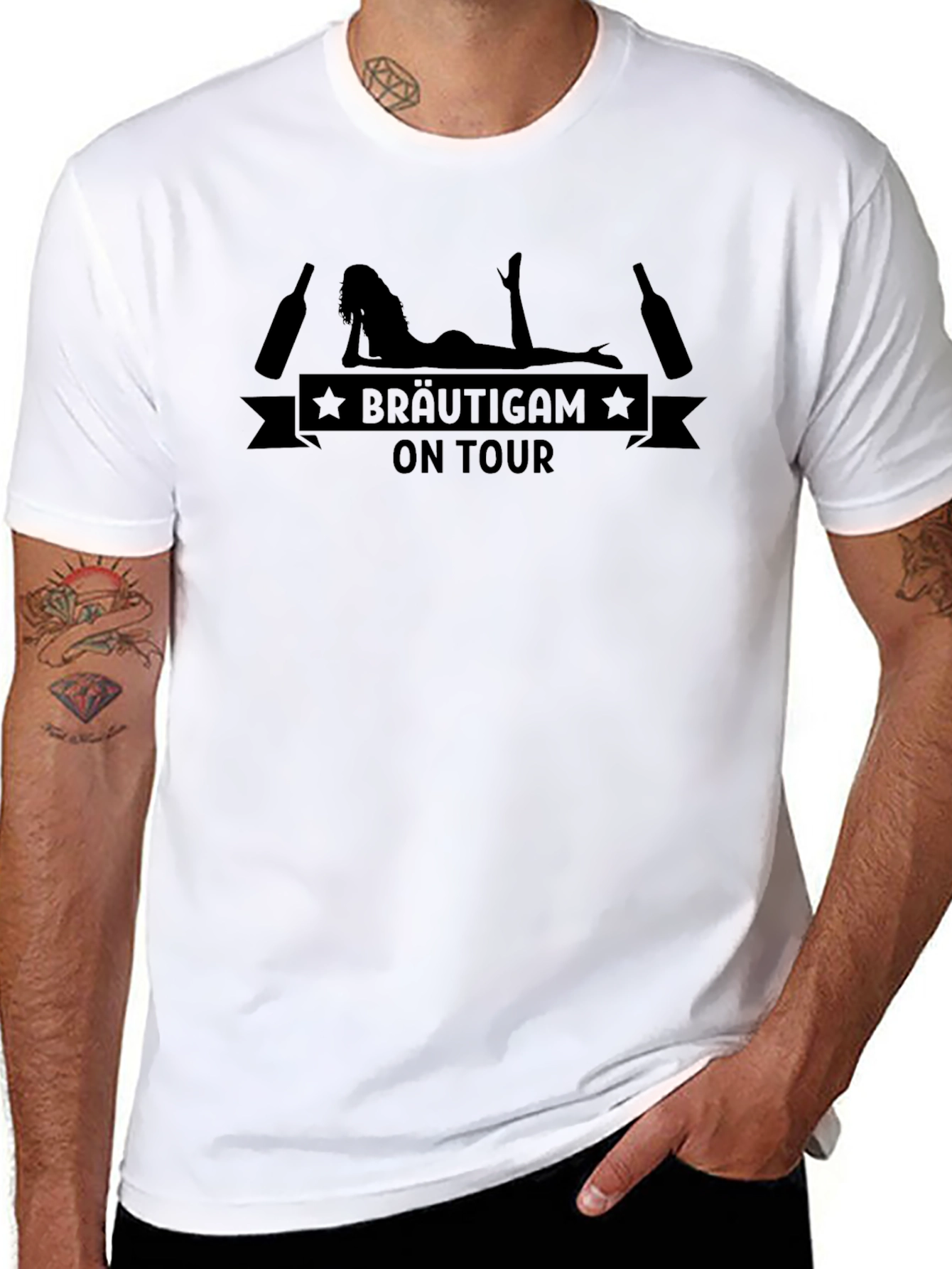 Bräutigam On Tour Graphic T-Shirt