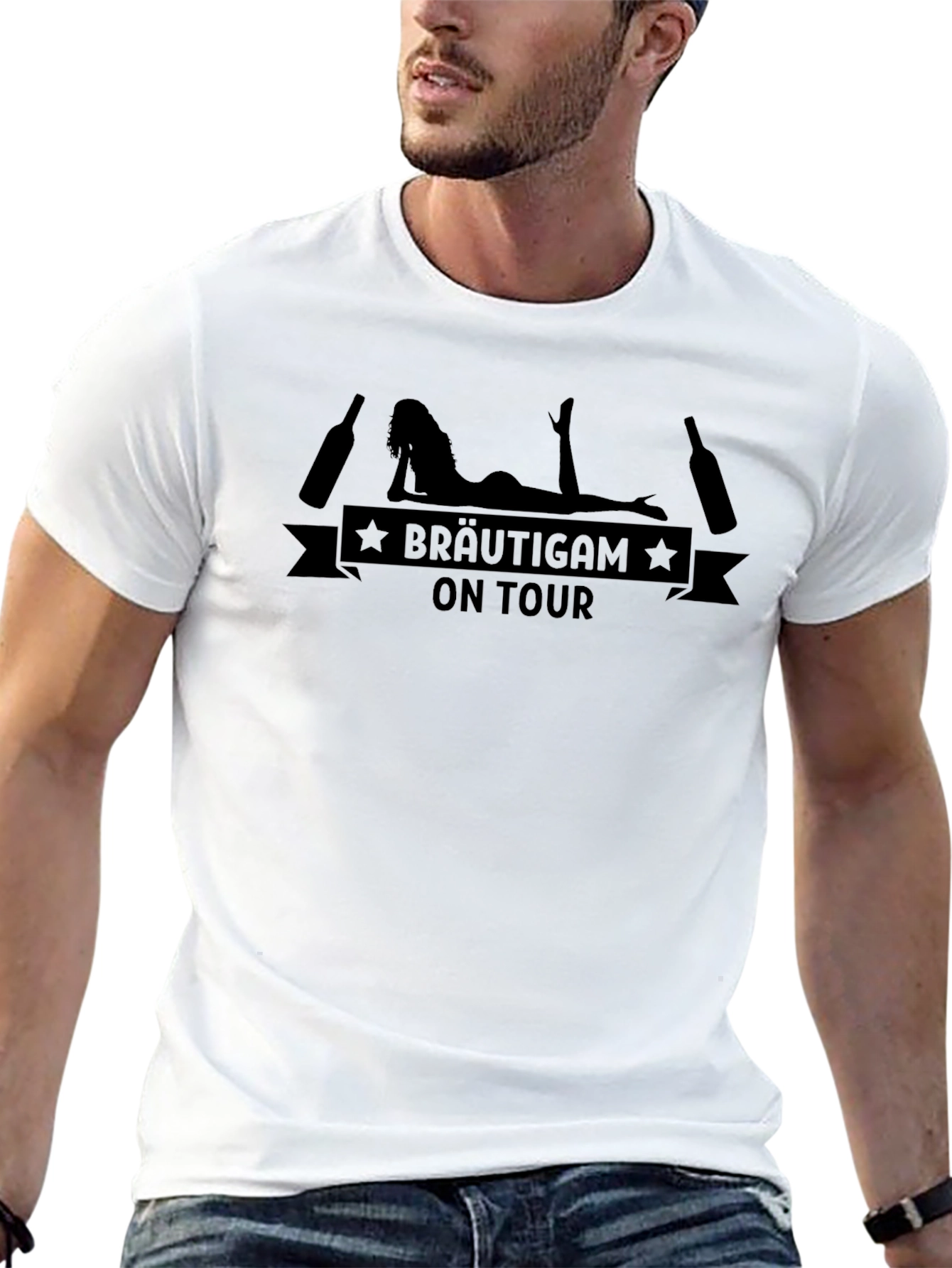 Bräutigam On Tour Graphic T-Shirt