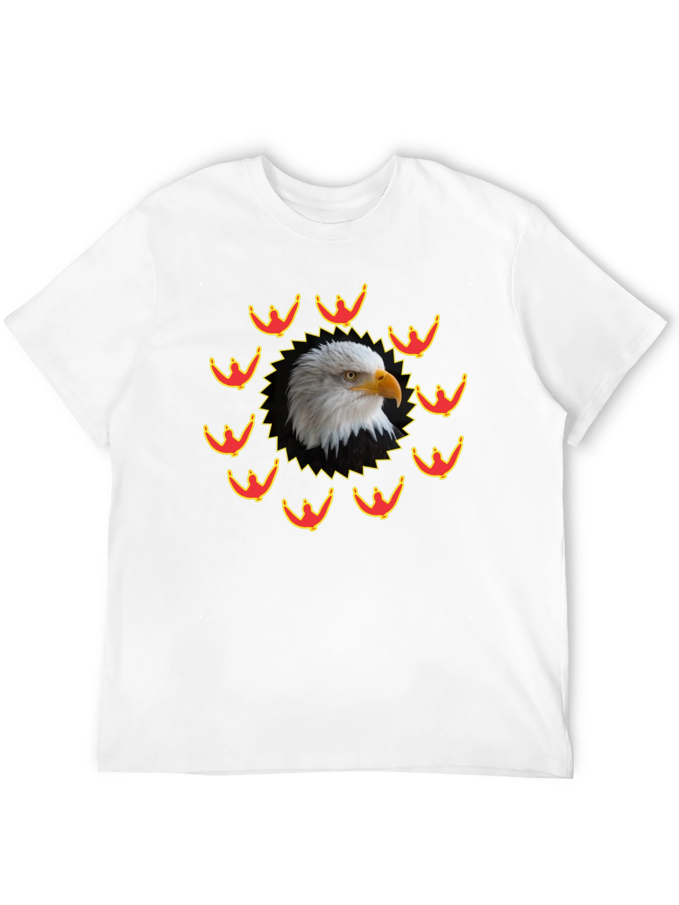 Eagle Graphic Tee - Patriotic Bird Design