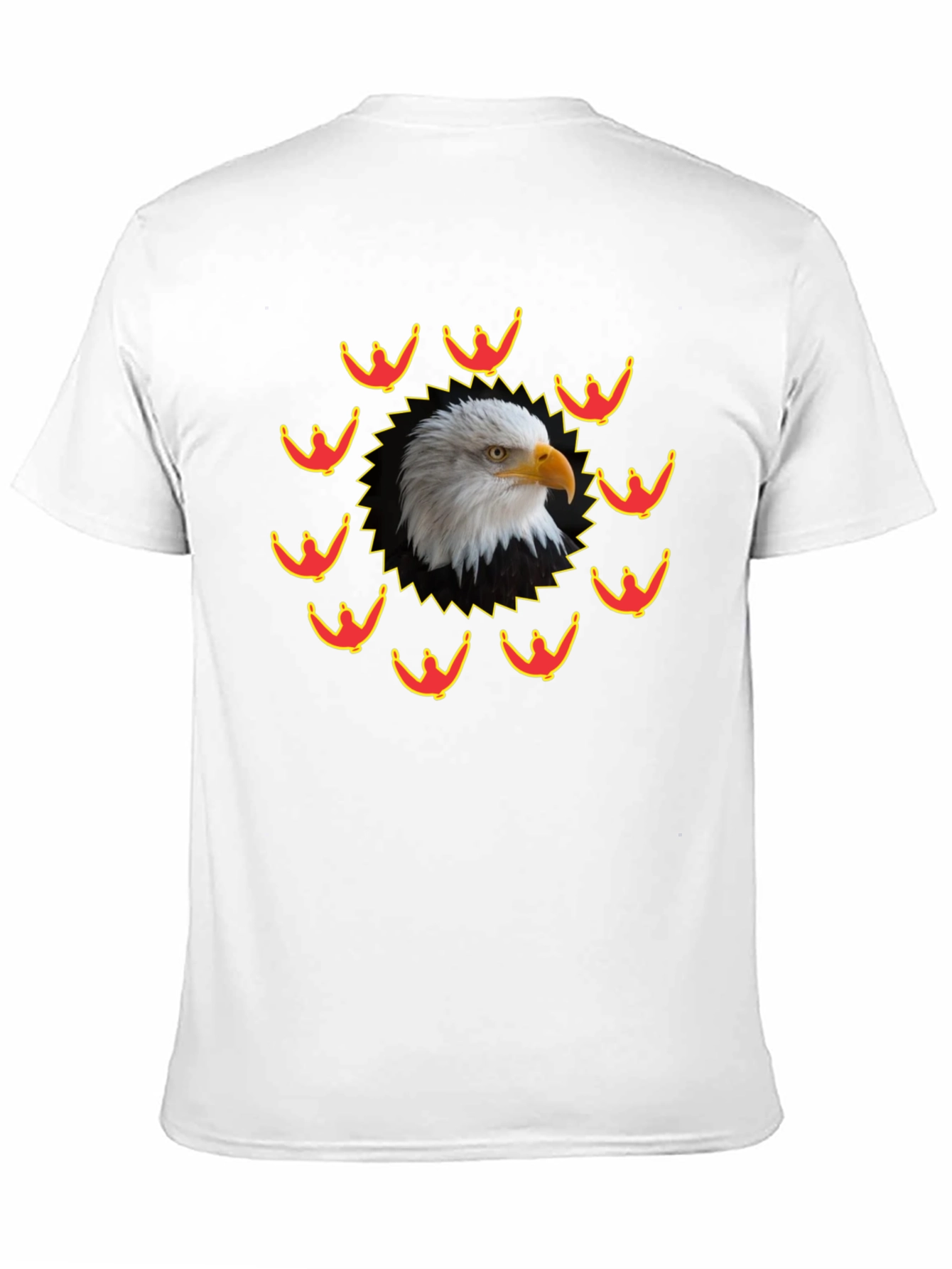 Eagle Graphic Tee - Patriotic Bird Design